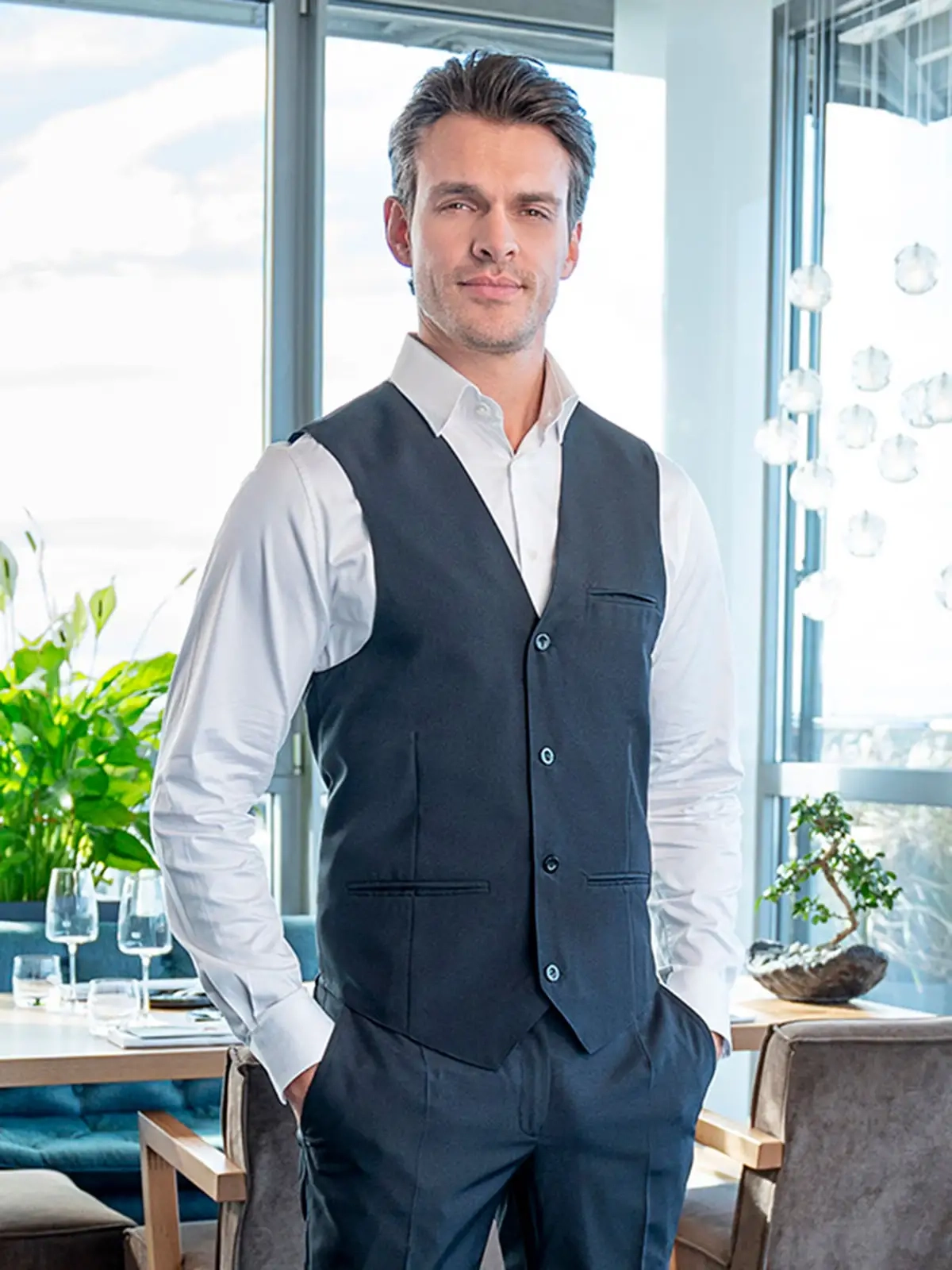 Immagine Men's Waistcoat Basic