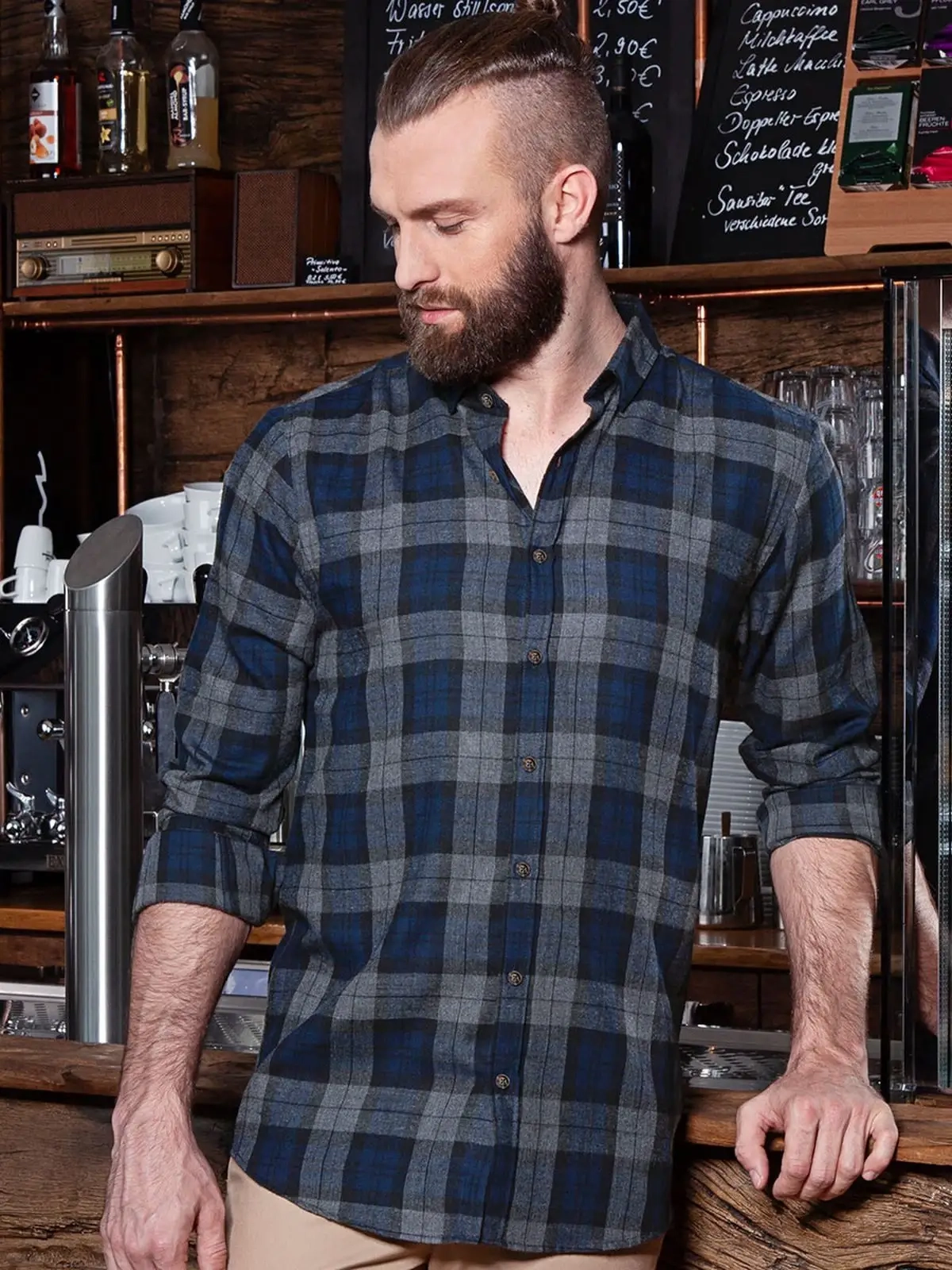 Immagine Men's checked shirt Urban-Style