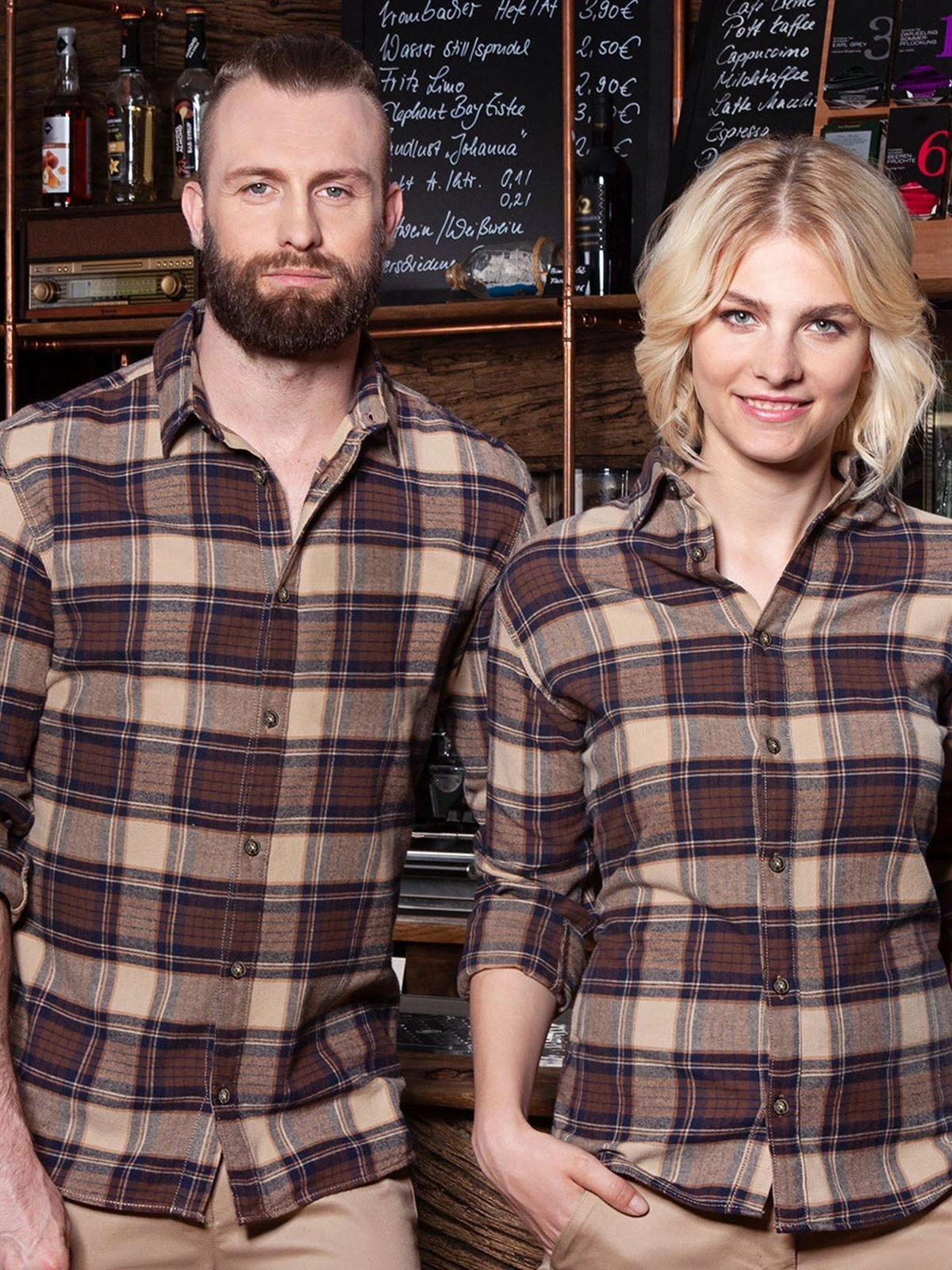 Immagine Ladies' checked blouse Urban-Trend