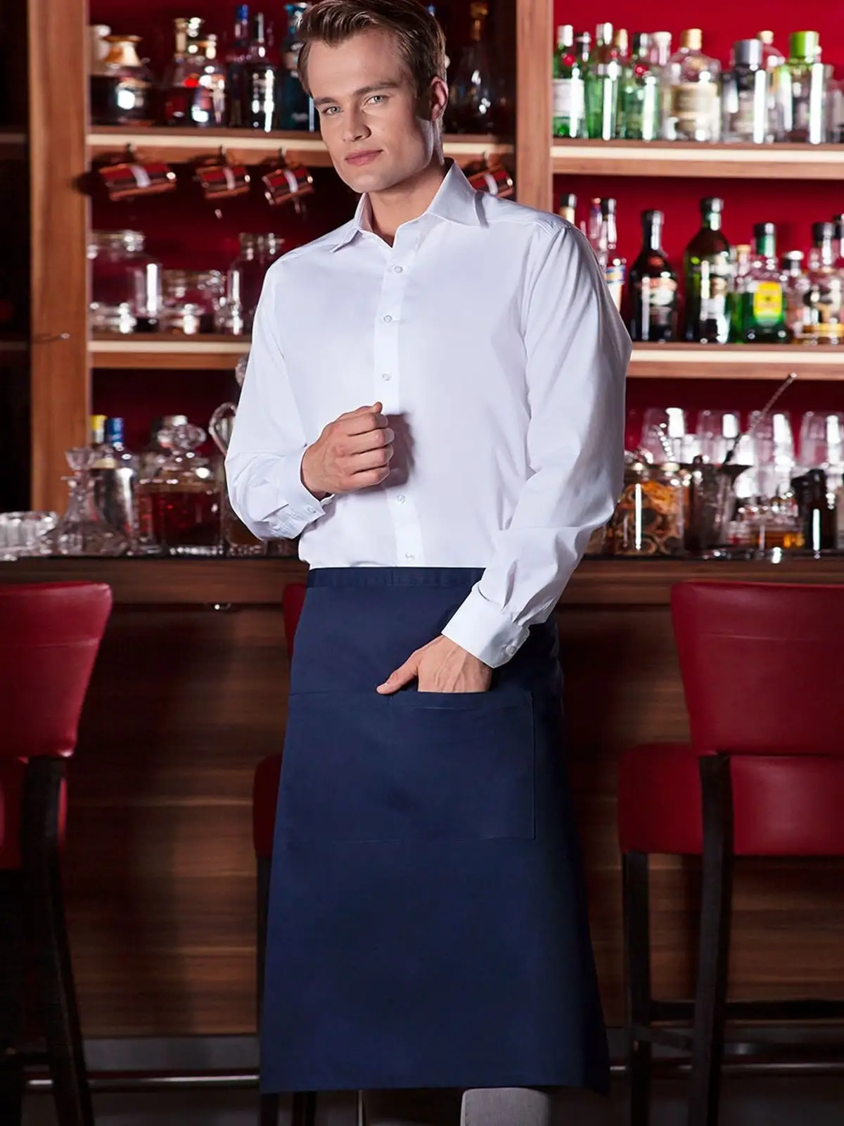 Immagine Bistro Apron Basic with Pocket