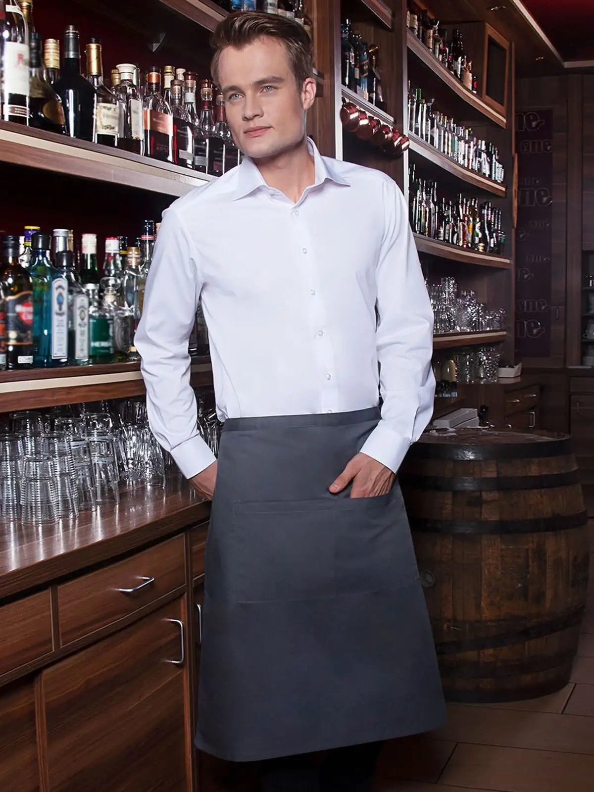 Immagine Bistro Apron Basic with Pocket