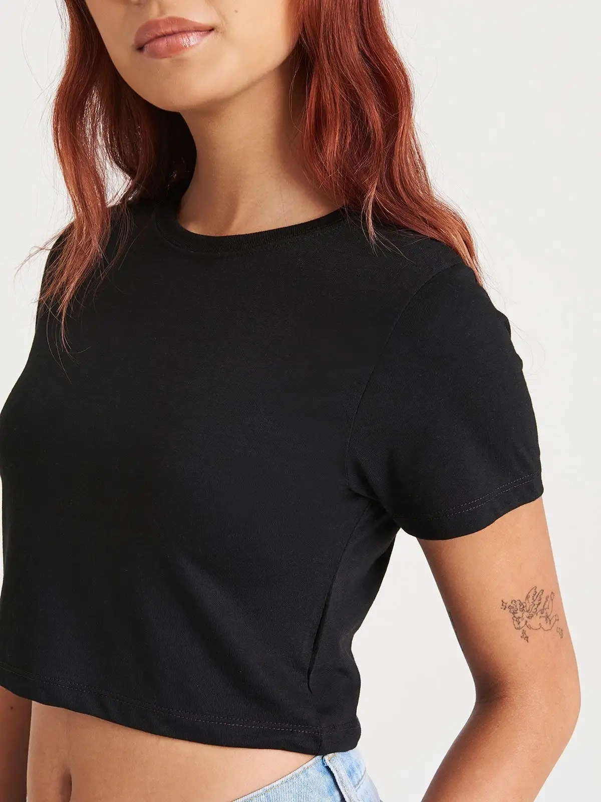 Immagine Girlie Tri-Blend Cropped T