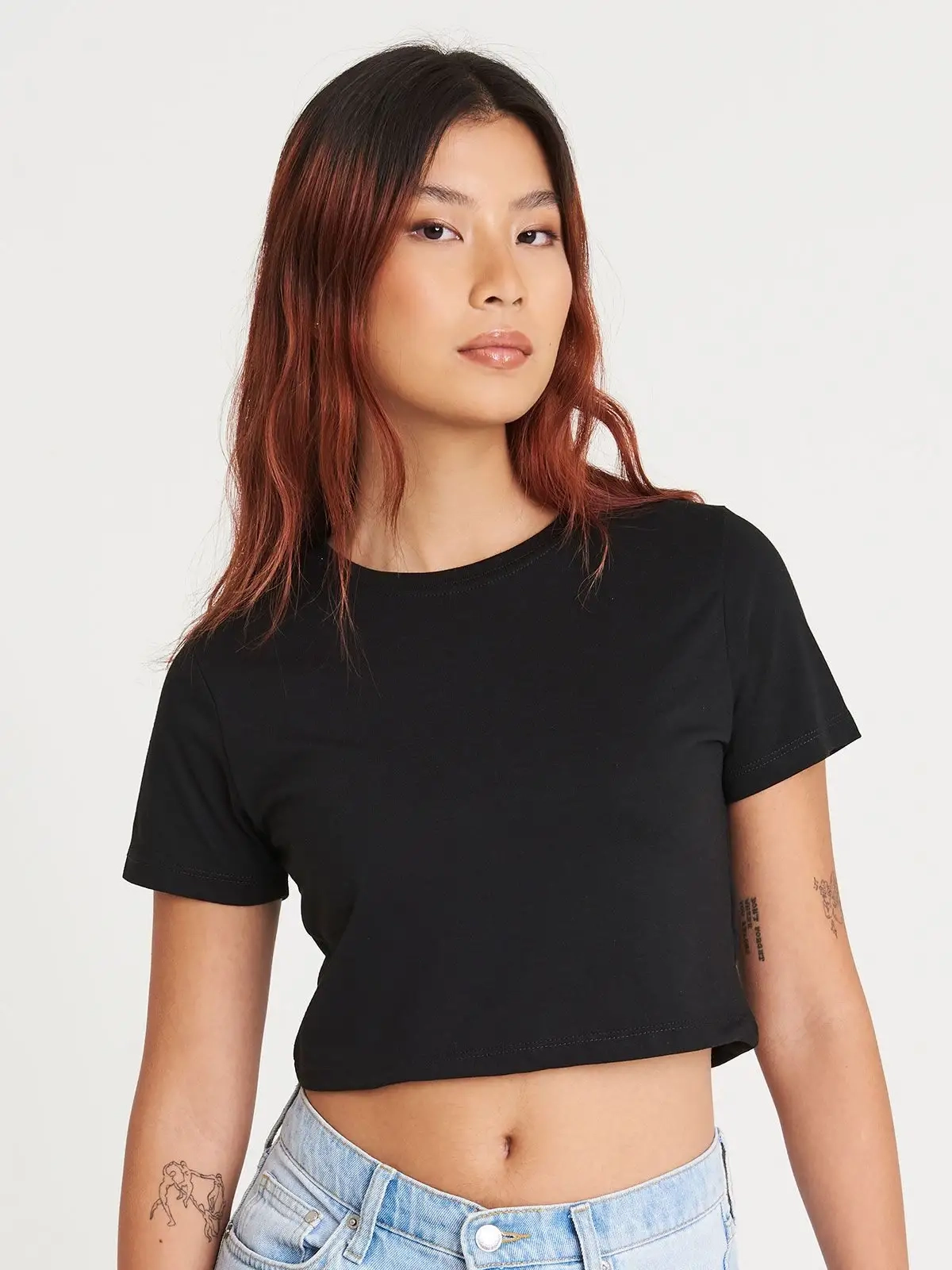 Immagine Girlie Tri-Blend Cropped T