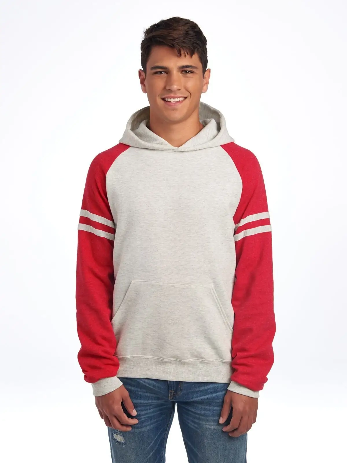 Immagine NuBlend Varsity Colour-Block Hooded Sweatshirt