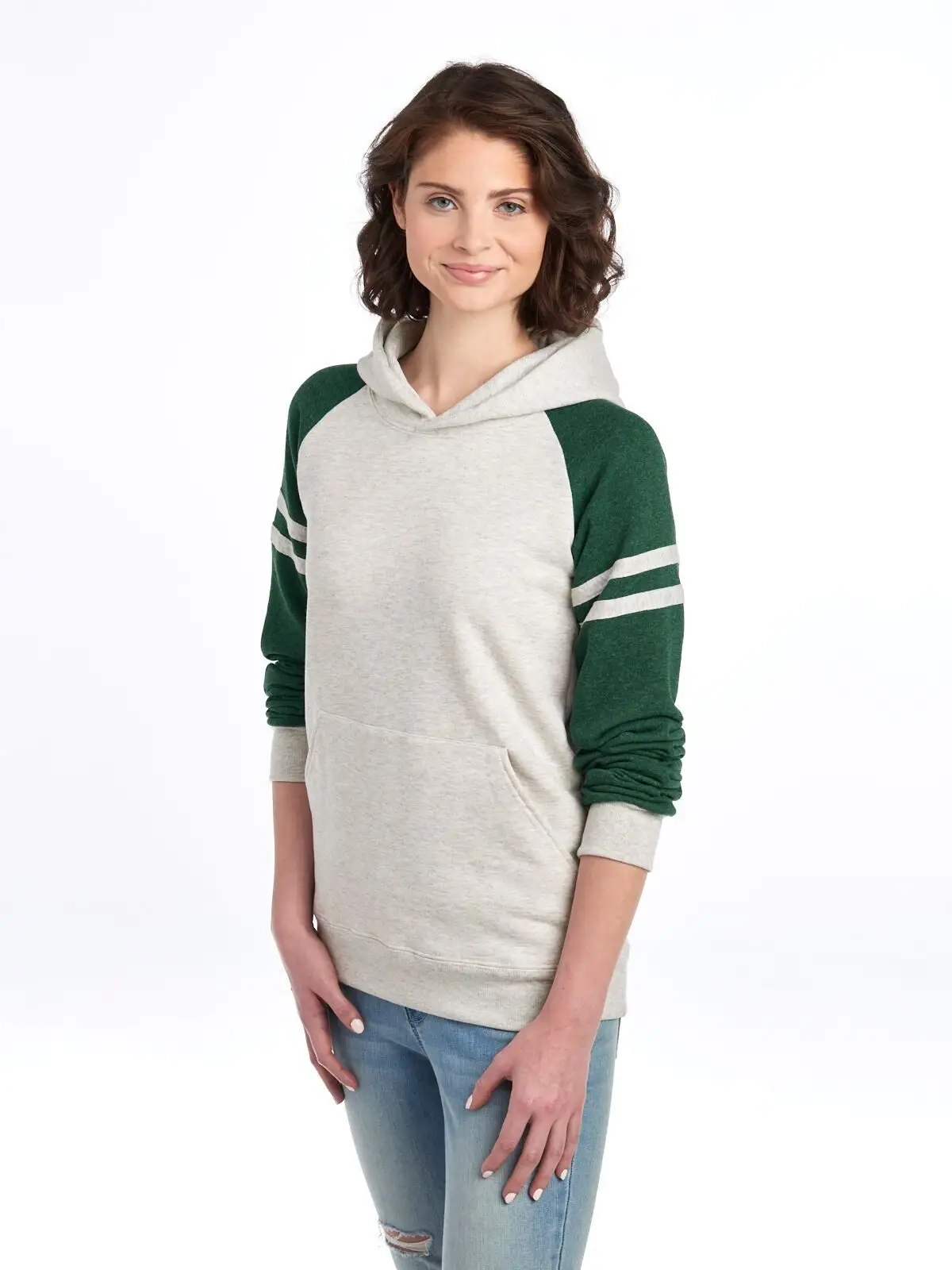 Immagine NuBlend Varsity Colour-Block Hooded Sweatshirt