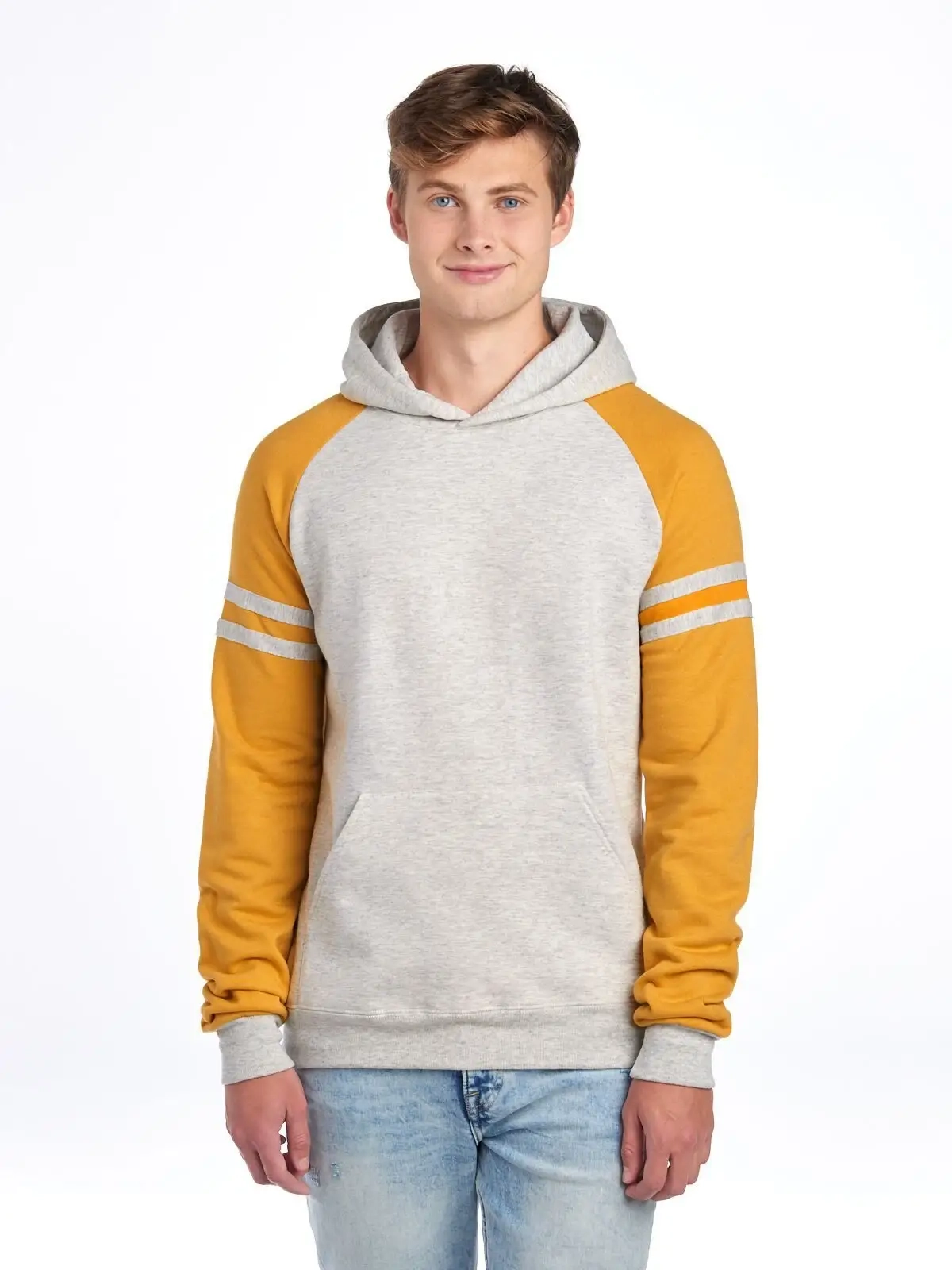 Immagine NuBlend Varsity Colour-Block Hooded Sweatshirt