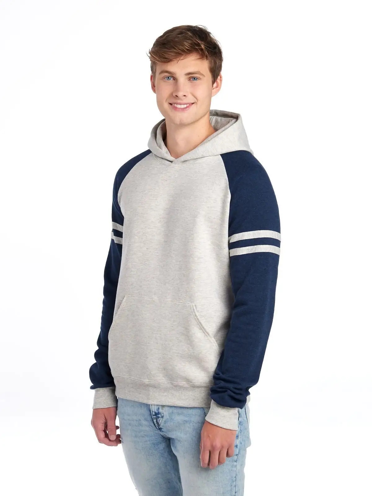 Immagine NuBlend Varsity Colour-Block Hooded Sweatshirt