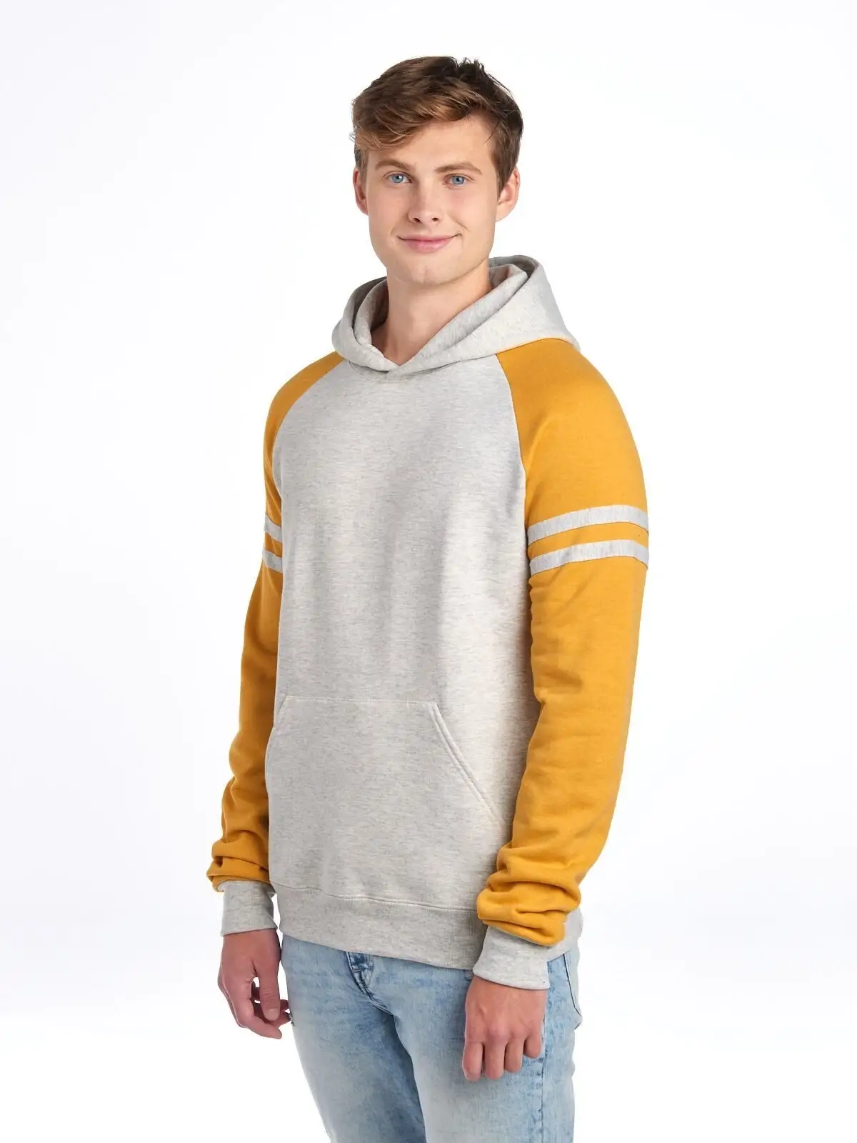 Immagine NuBlend Varsity Colour-Block Hooded Sweatshirt