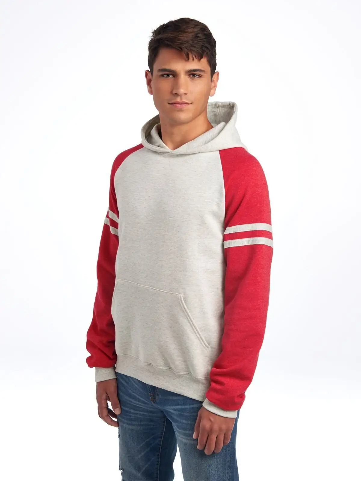 Immagine NuBlend Varsity Colour-Block Hooded Sweatshirt