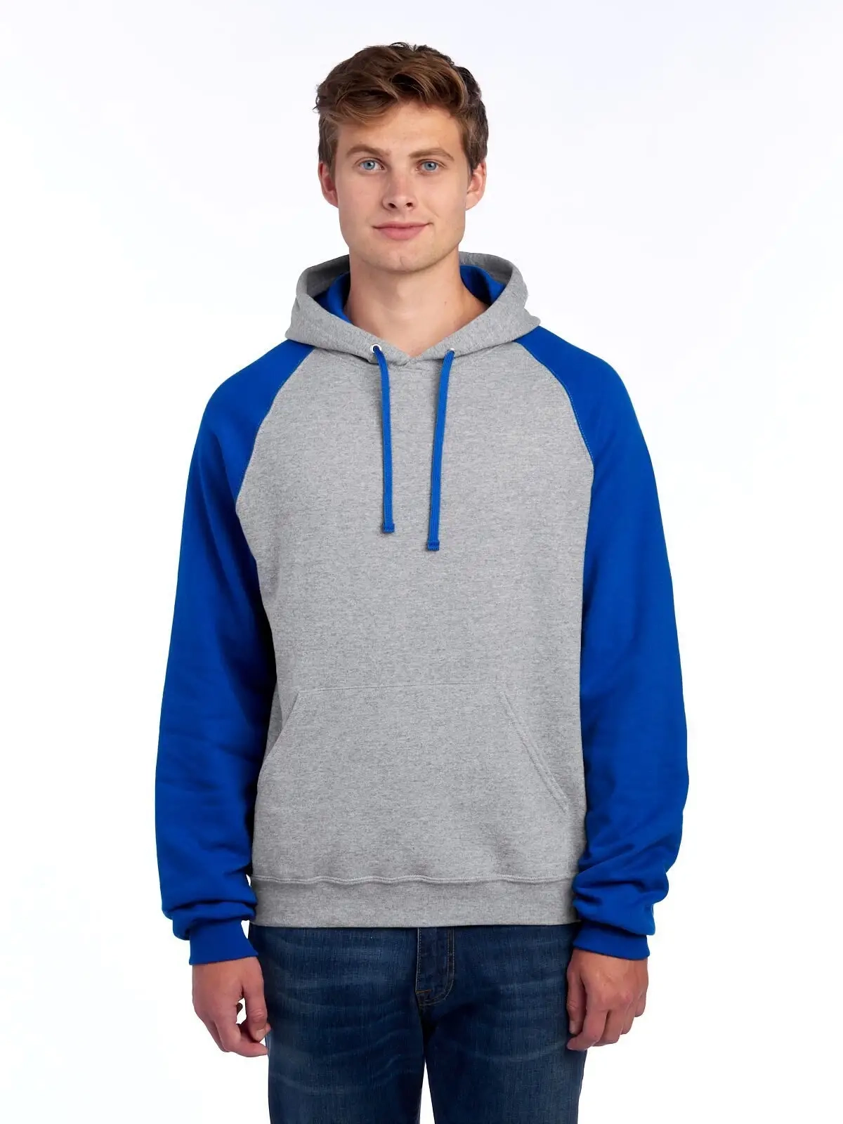 Immagine NuBlend Colour Block Raglan Hooded Sweatshirt