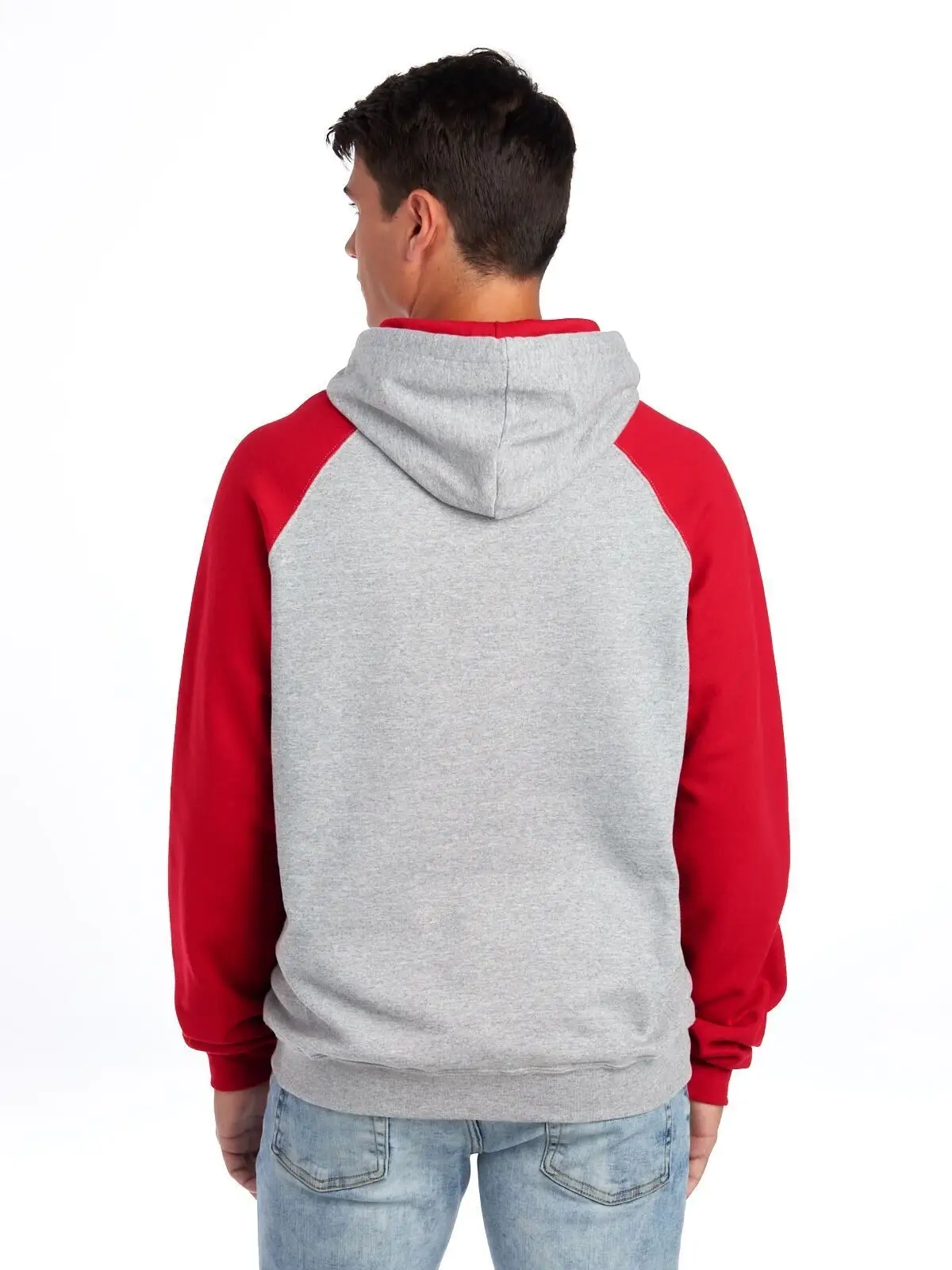 Immagine NuBlend Colour Block Raglan Hooded Sweatshirt