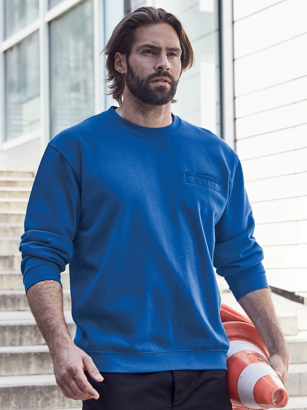 Immagine Men's Round Sweat Pocket
