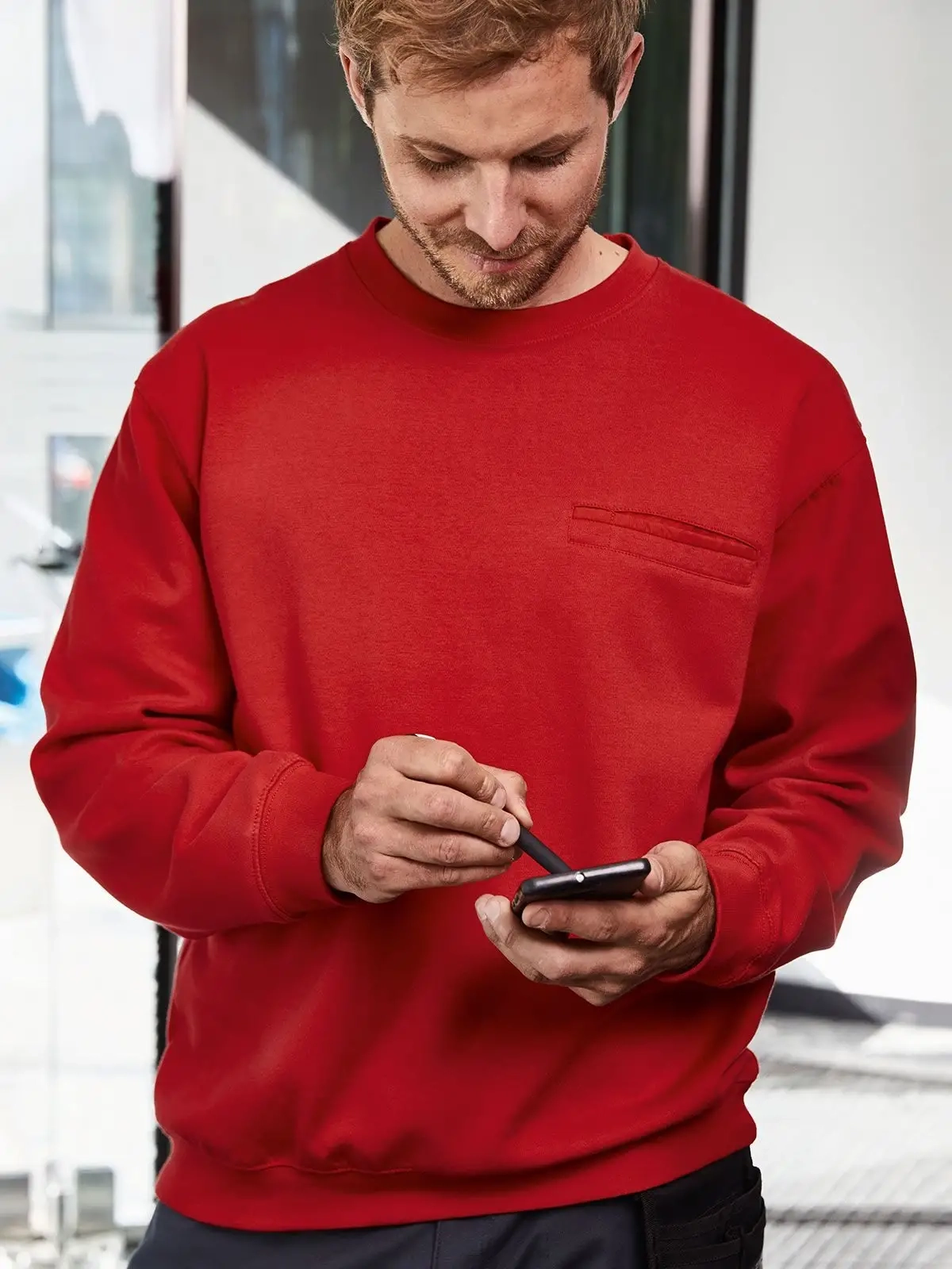 Immagine Men's Round Sweat Pocket