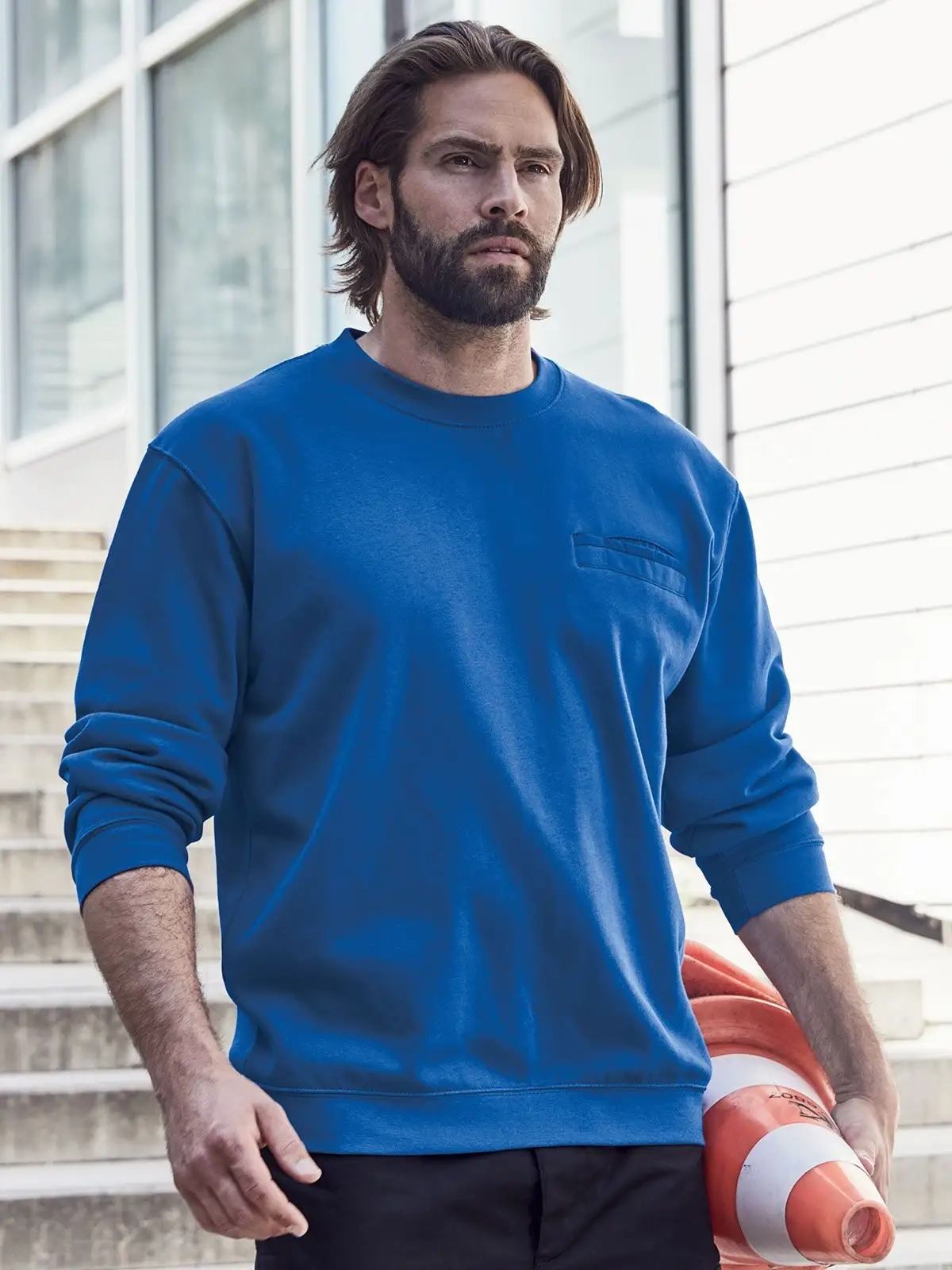 Immagine Men's Round Sweat Pocket