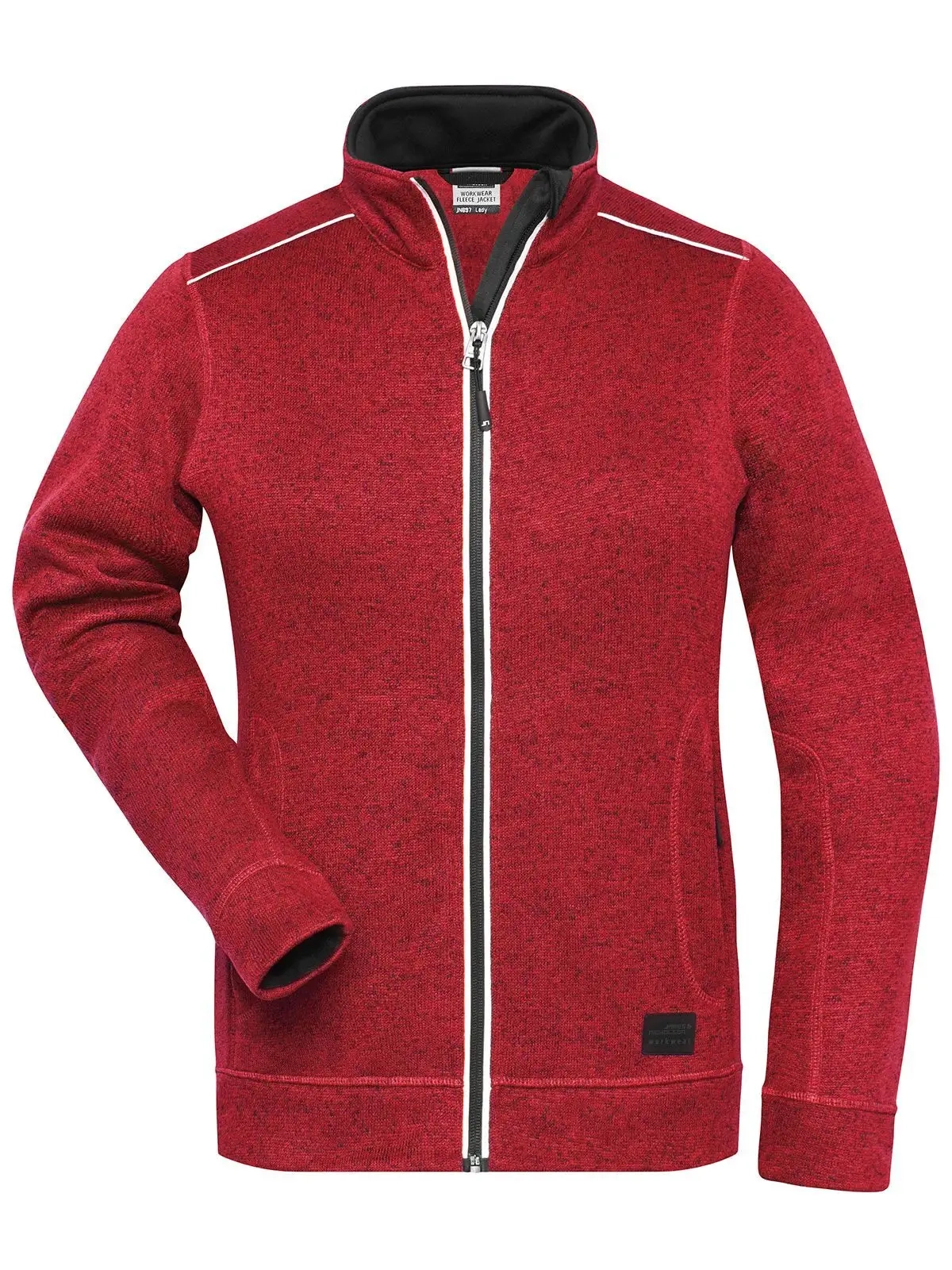 Immagine Ladies' Knitted Workwear Fleece Jacket - Solid