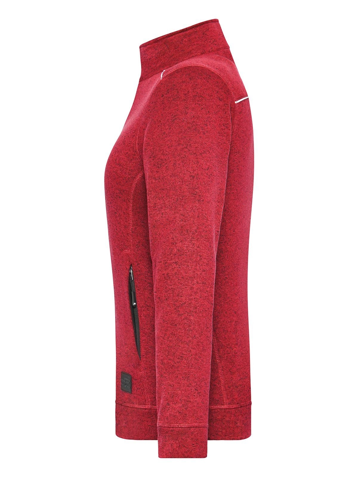 Immagine Ladies' Knitted Workwear Fleece Jacket - Solid