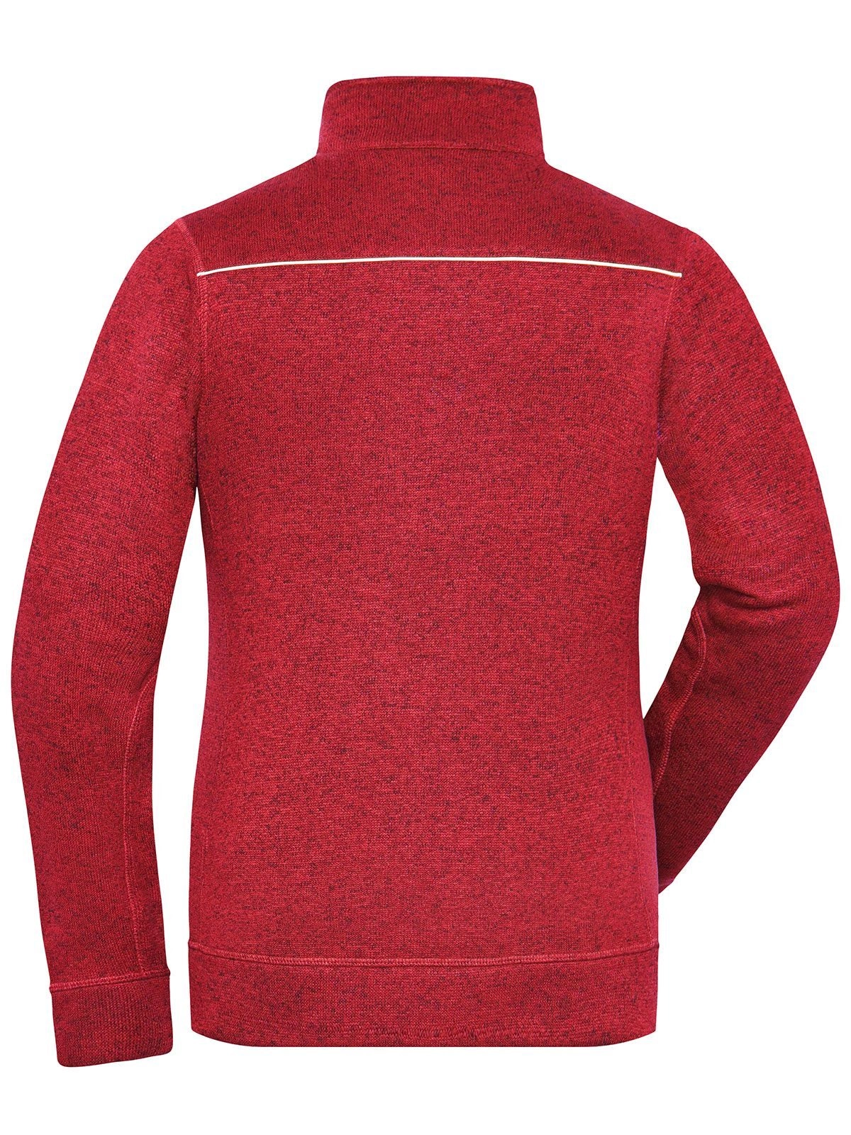 Immagine Ladies' Knitted Workwear Fleece Jacket - Solid
