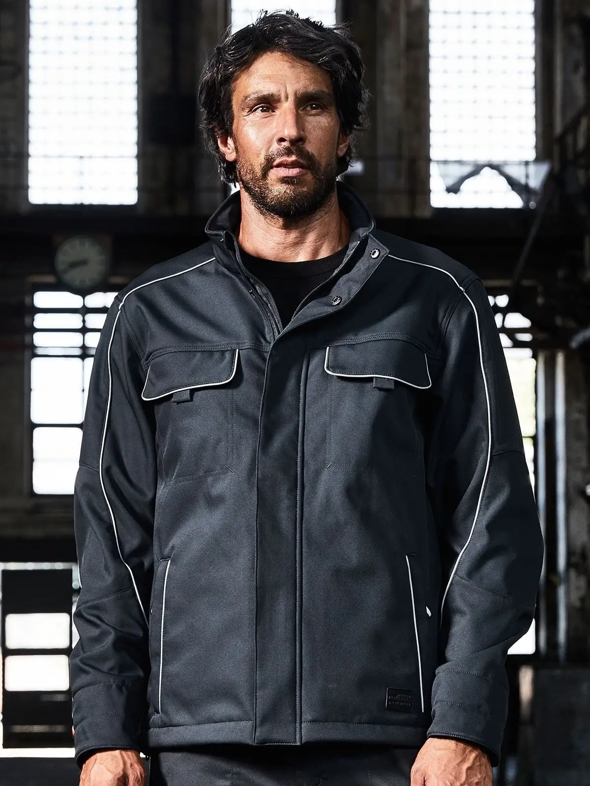 Immagine Workwear Softshell Jacket - Solid