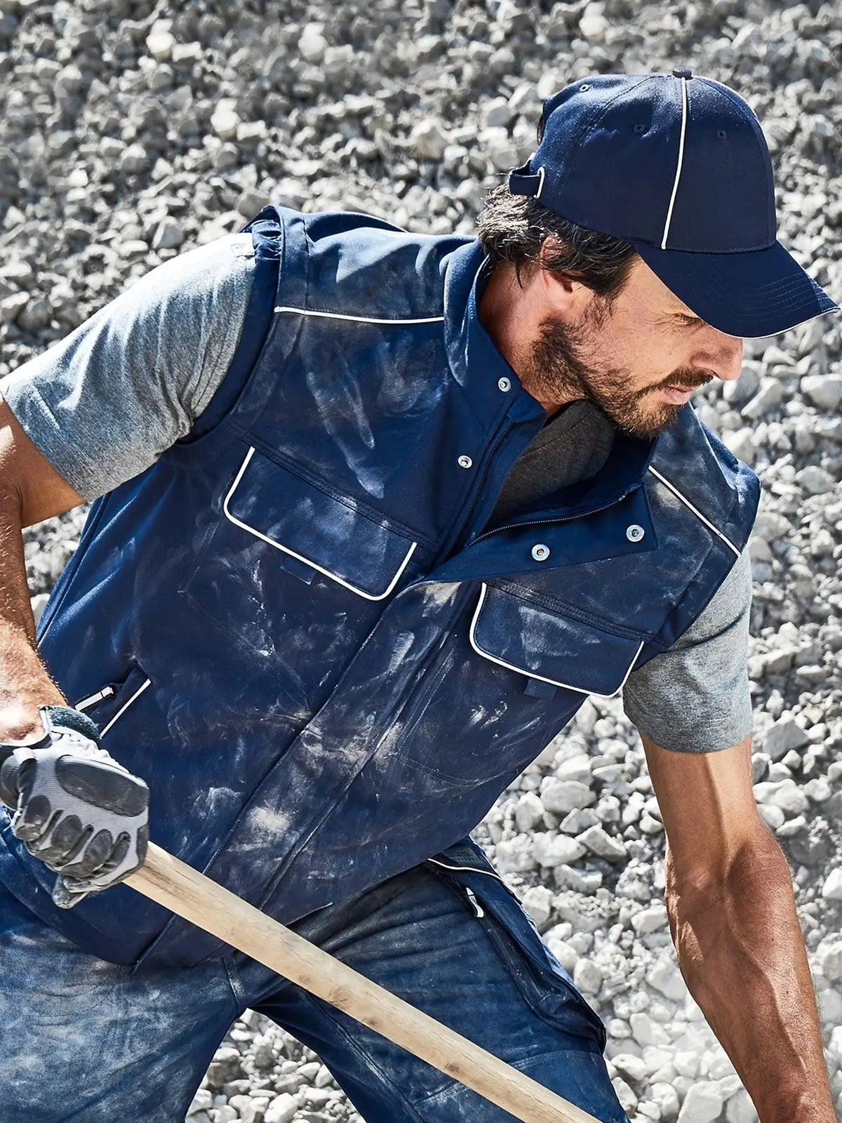 Immagine Workwear Softshell Vest - Solid