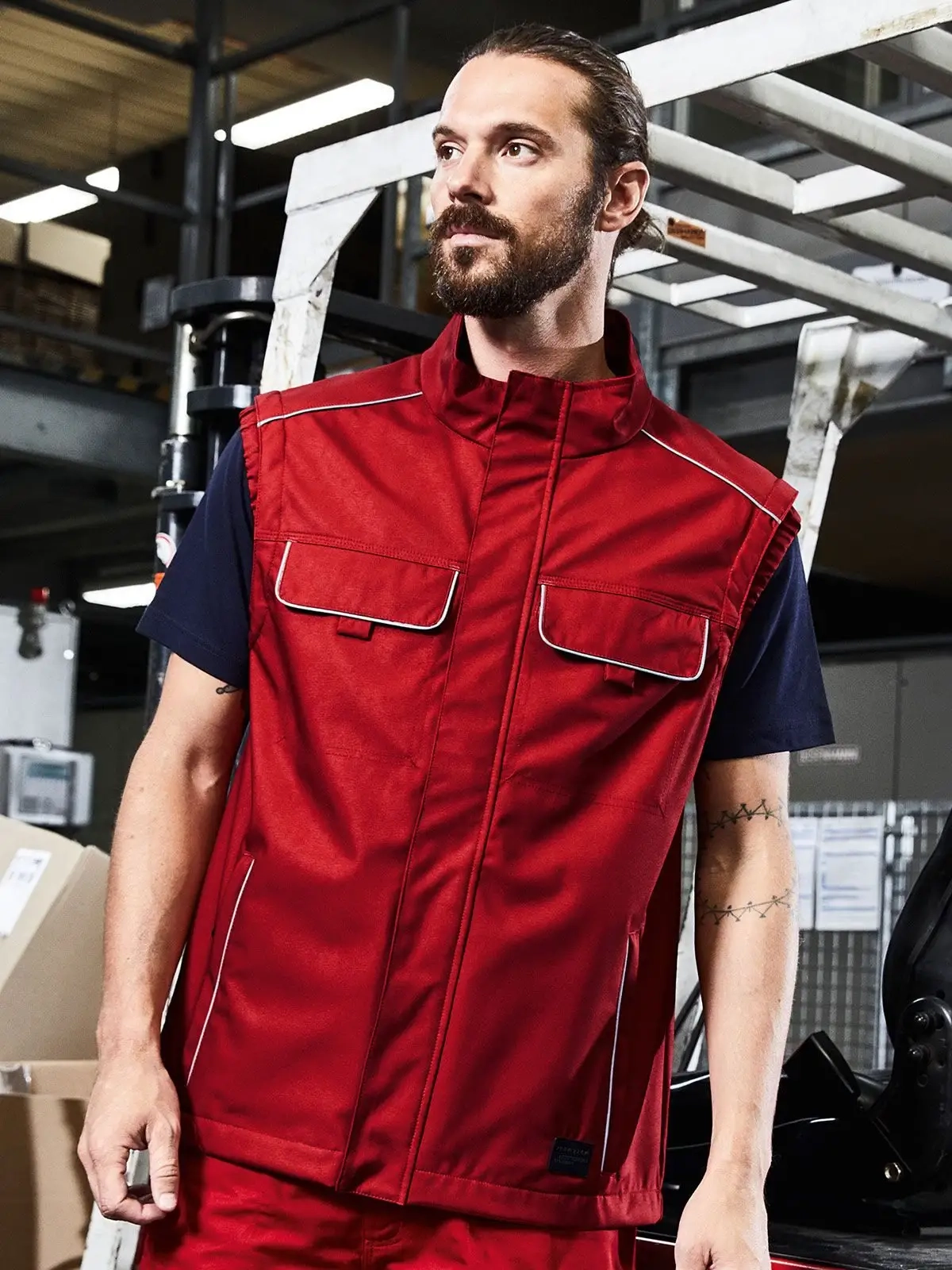 Immagine Workwear Softshell Light Vest - Solid
