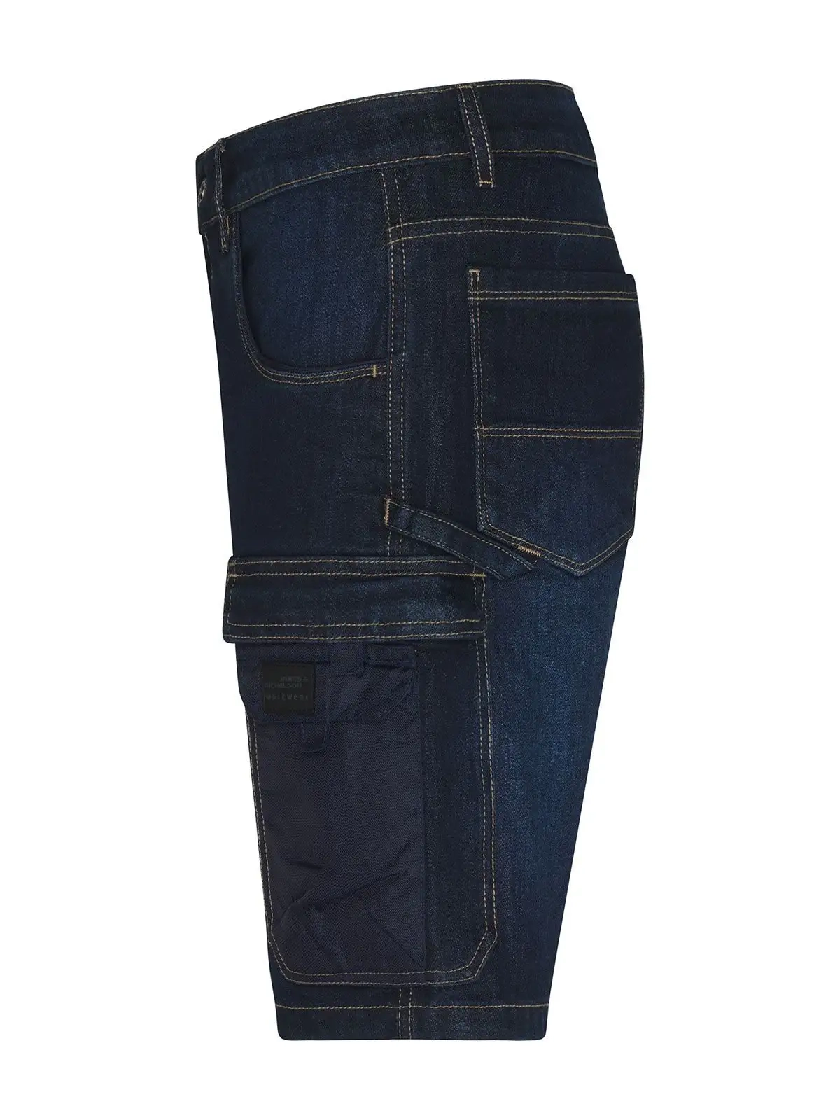 Immagine Workwear Stretch Bermuda-Jeans
