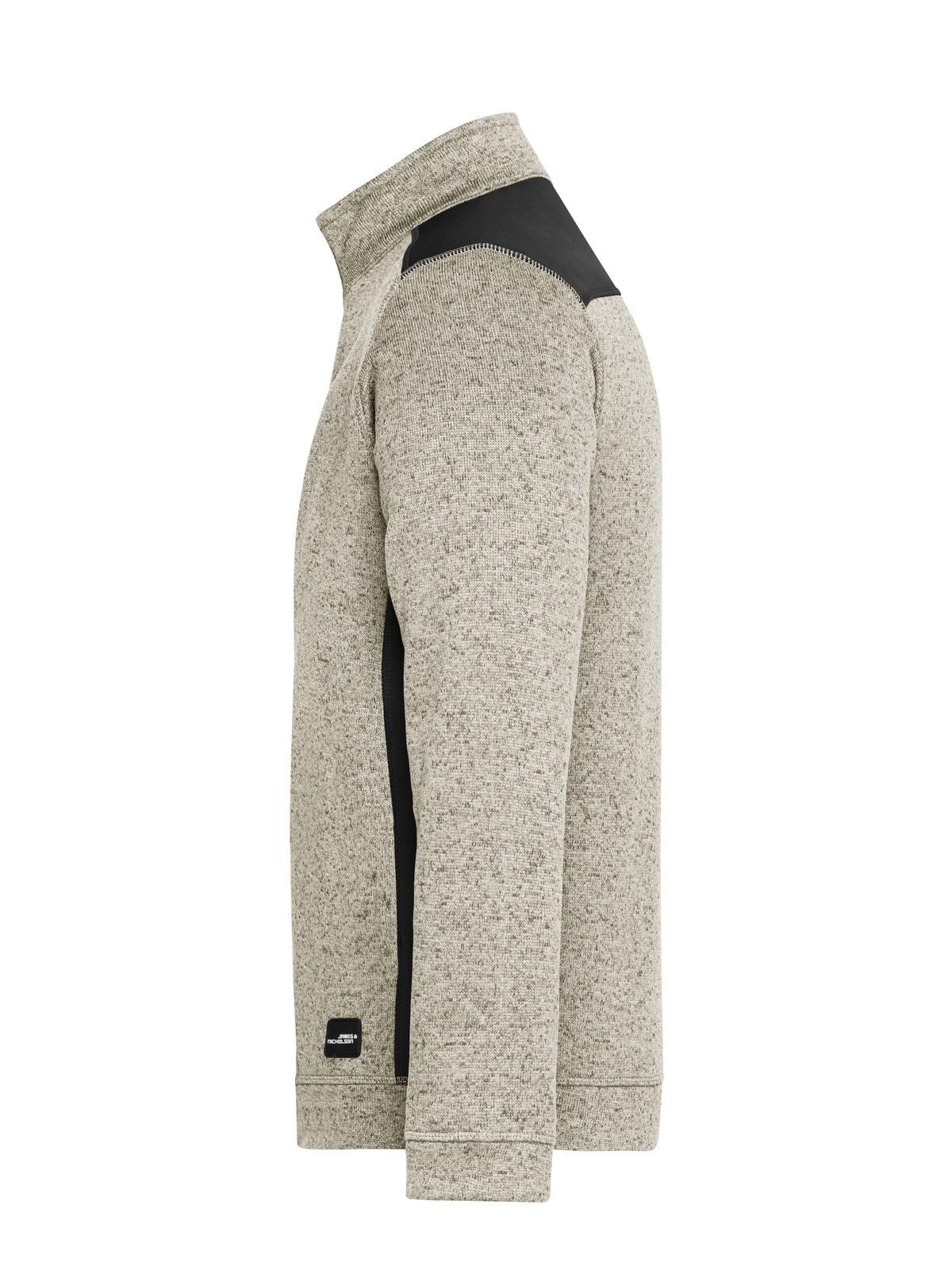 Immagine Men's Knitted Workwear Fleece Half-Zip - Strong