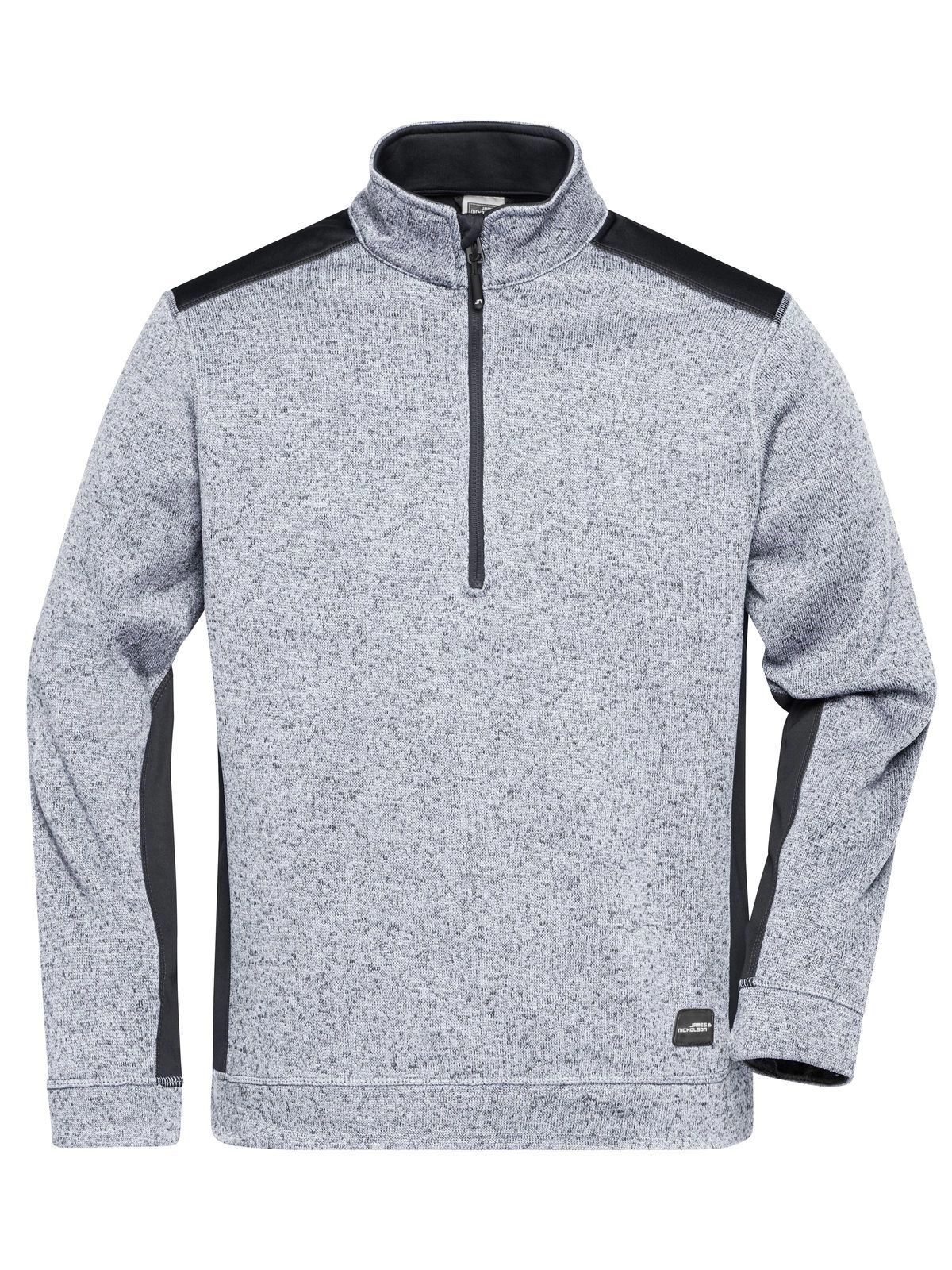 Immagine Men's Knitted Workwear Fleece Half-Zip - Strong