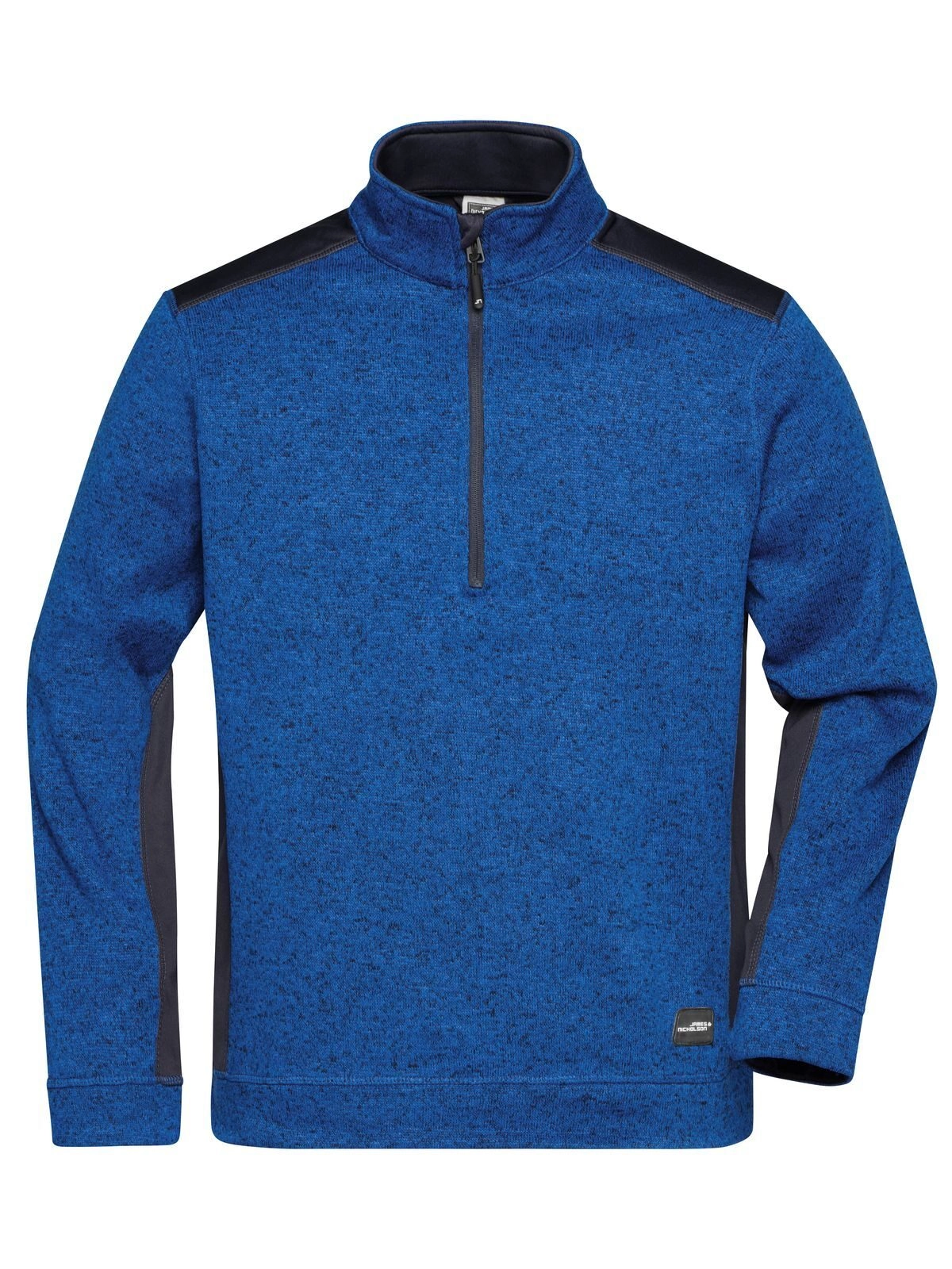 Immagine Men's Knitted Workwear Fleece Half-Zip - Strong