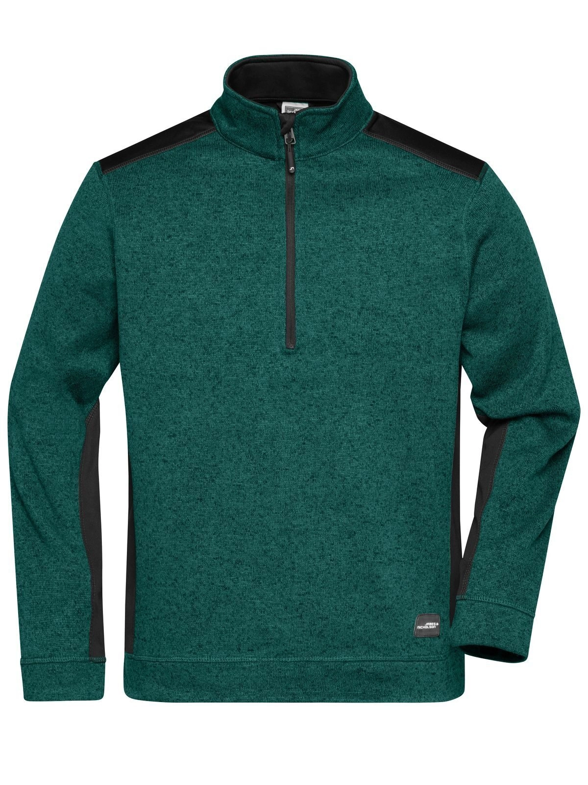 Immagine Men's Knitted Workwear Fleece Half-Zip - Strong