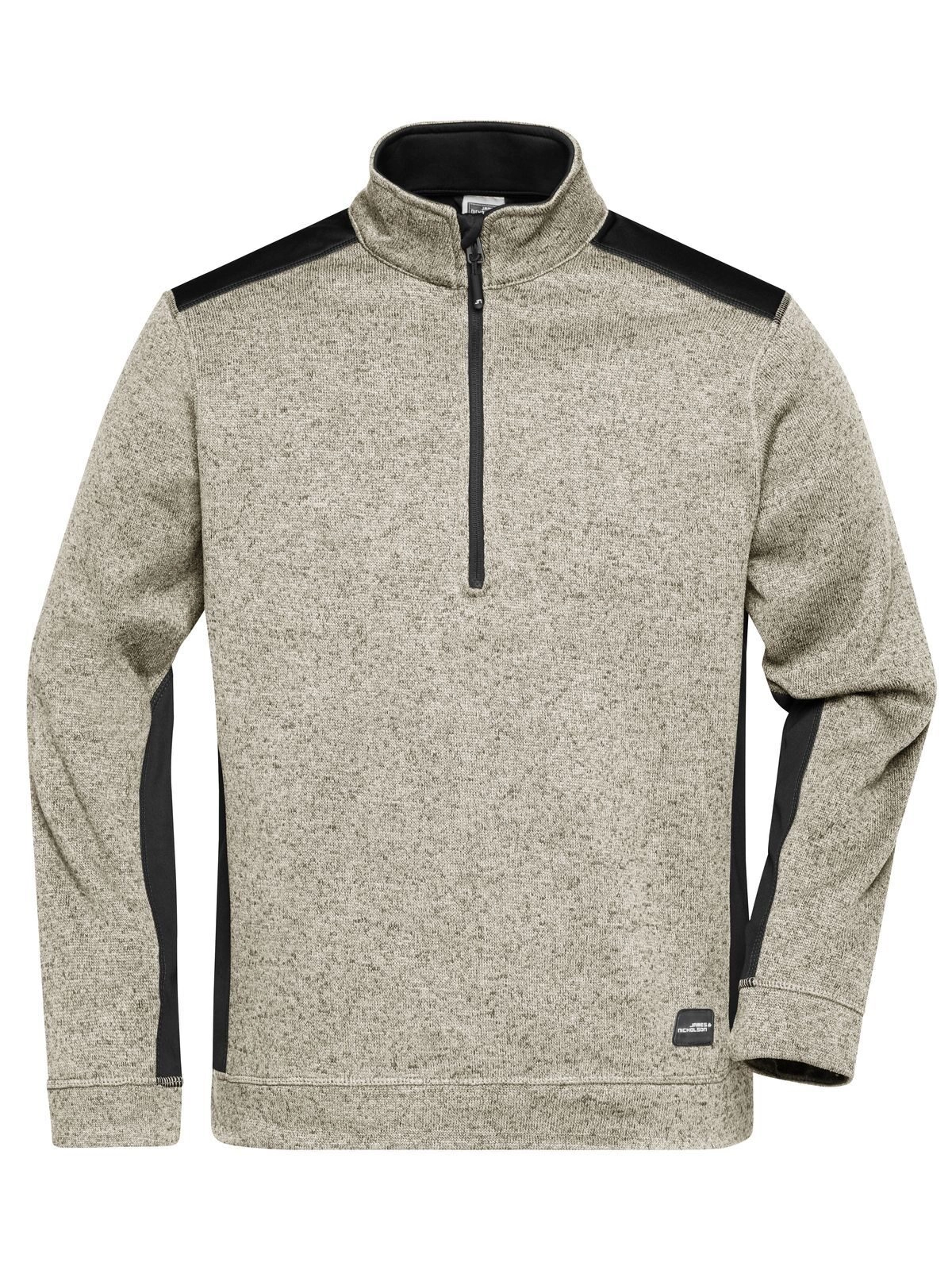 Immagine Men's Knitted Workwear Fleece Half-Zip - Strong