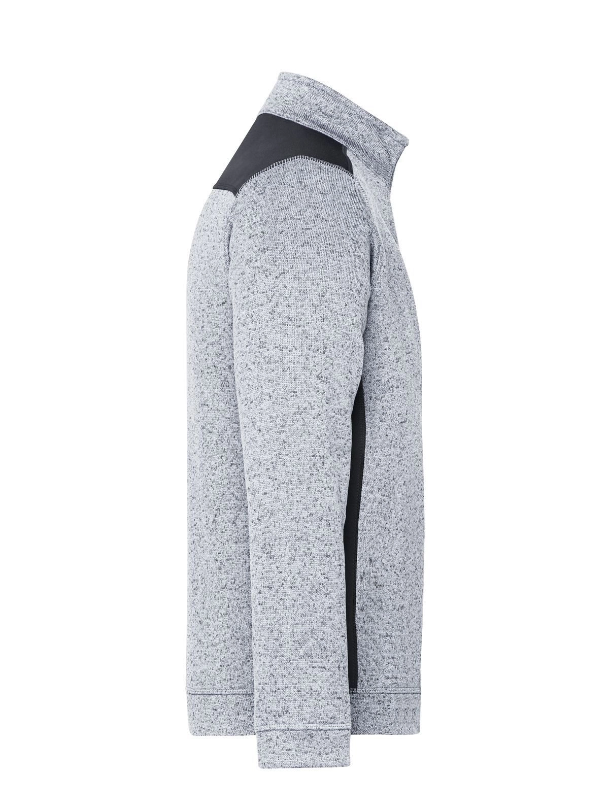 Immagine Men's Knitted Workwear Fleece Half-Zip - Strong