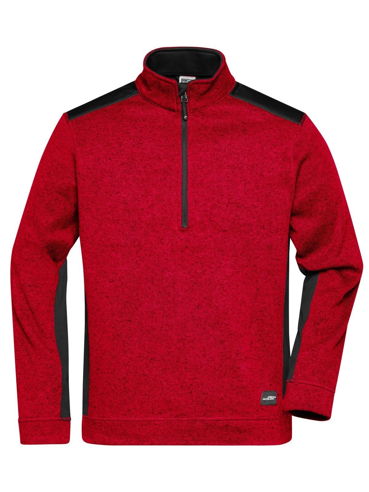 Immagine Men's Knitted Workwear Fleece Half-Zip - Strong