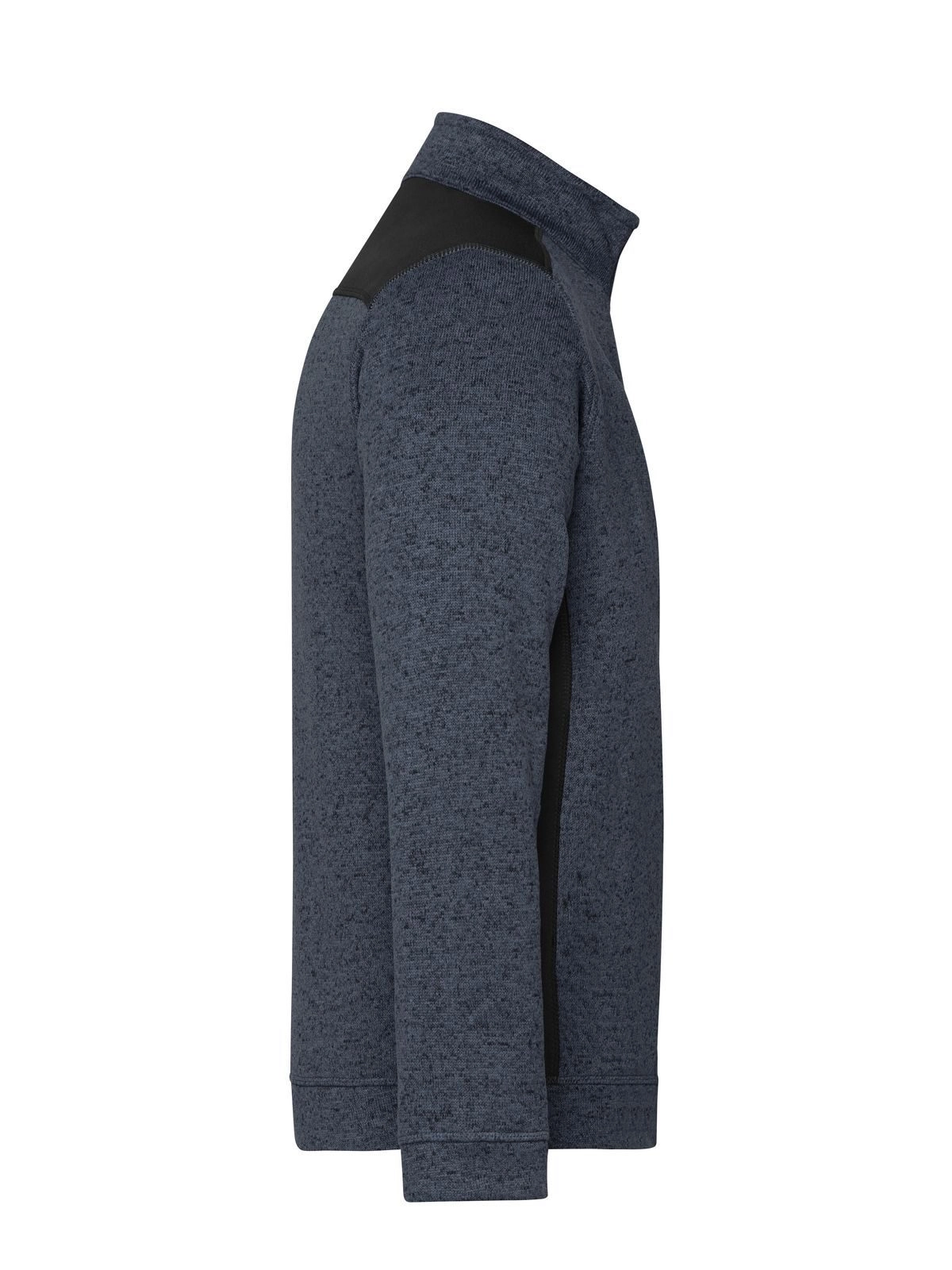 Immagine Men's Knitted Workwear Fleece Half-Zip - Strong