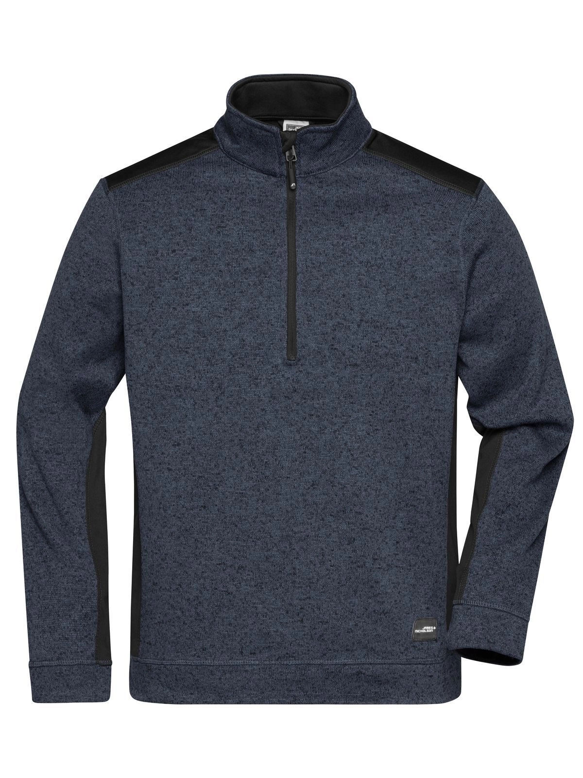 Immagine Men's Knitted Workwear Fleece Half-Zip - Strong
