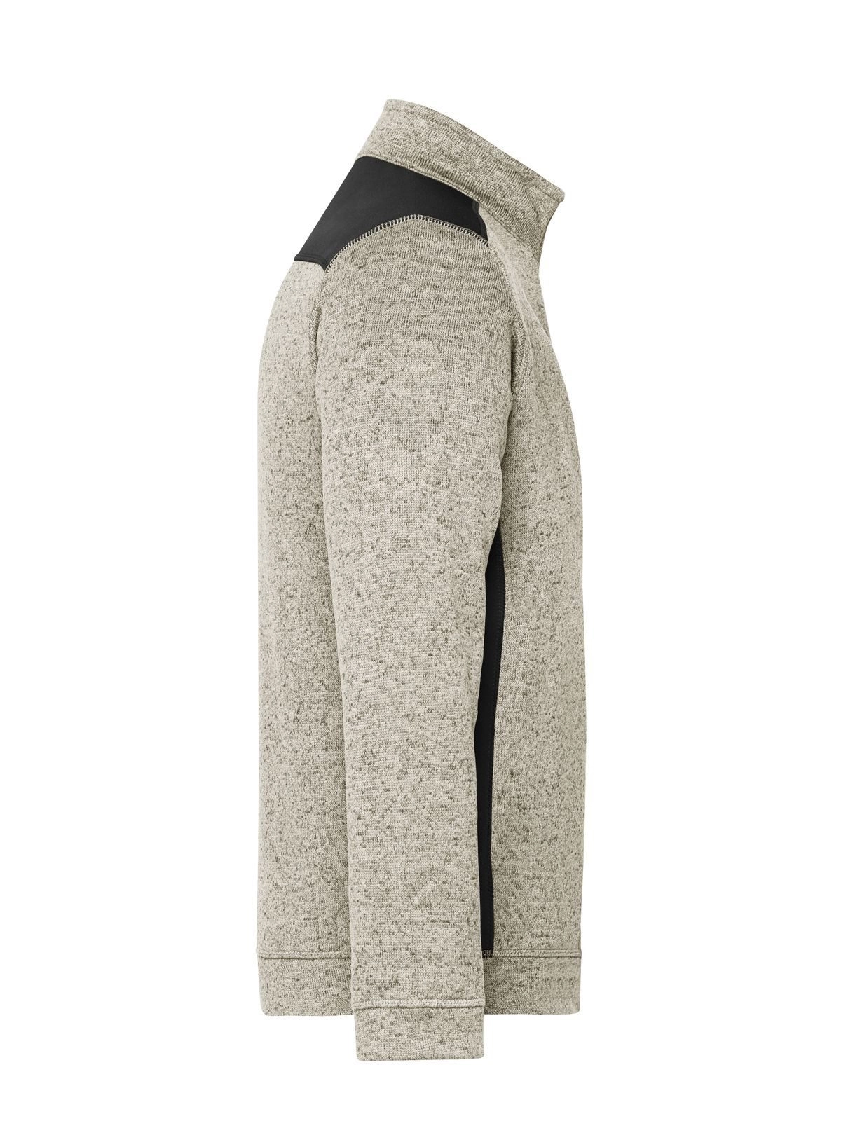 Immagine Men's Knitted Workwear Fleece Half-Zip - Strong
