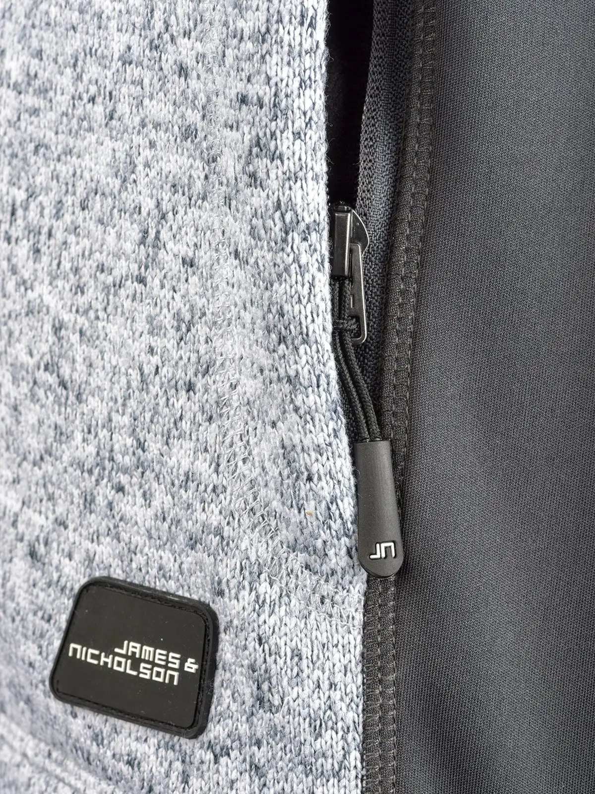 Immagine Men's Knitted Workwear Fleece Jacket - Strong