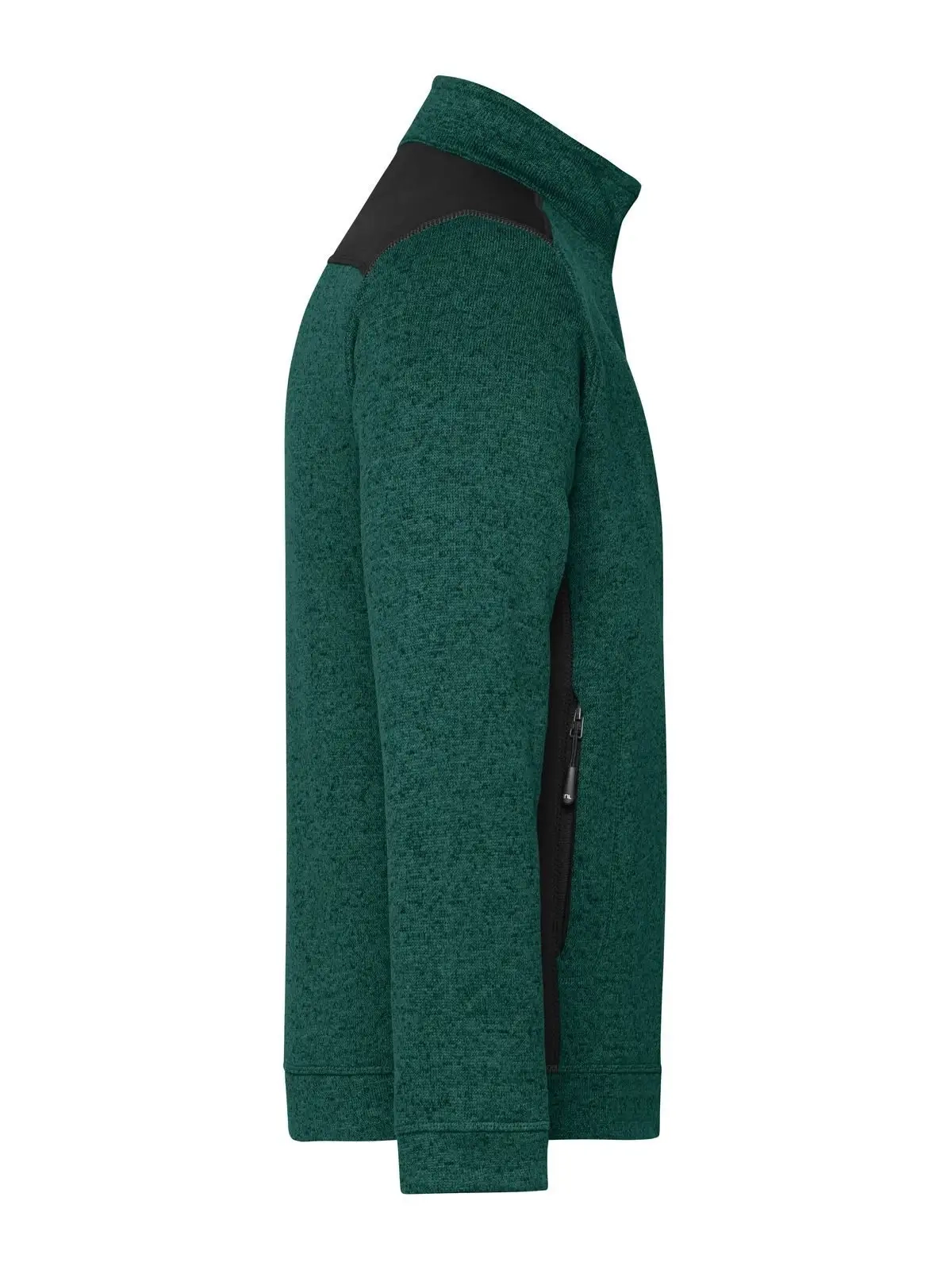 Immagine Men's Knitted Workwear Fleece Jacket - Strong