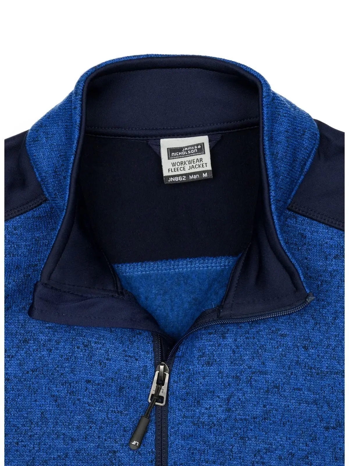 Immagine Men's Knitted Workwear Fleece Jacket - Strong