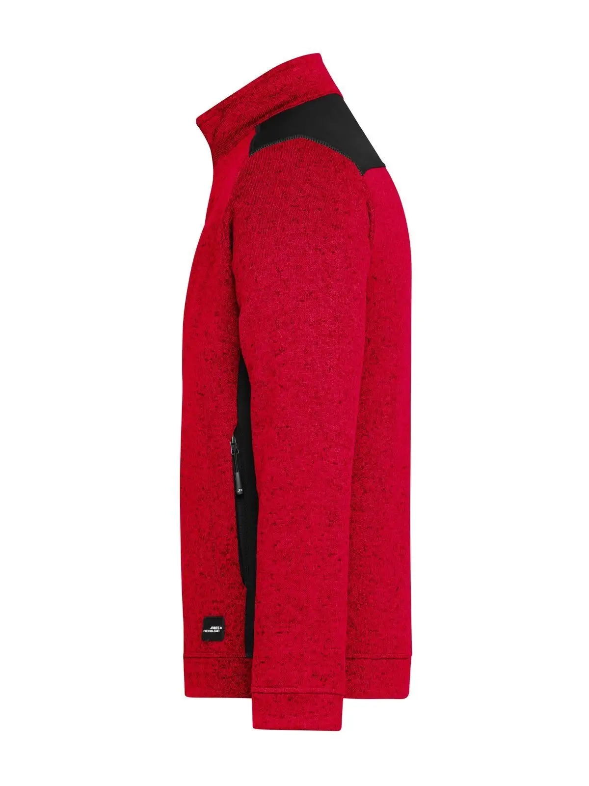 Immagine Men's Knitted Workwear Fleece Jacket - Strong