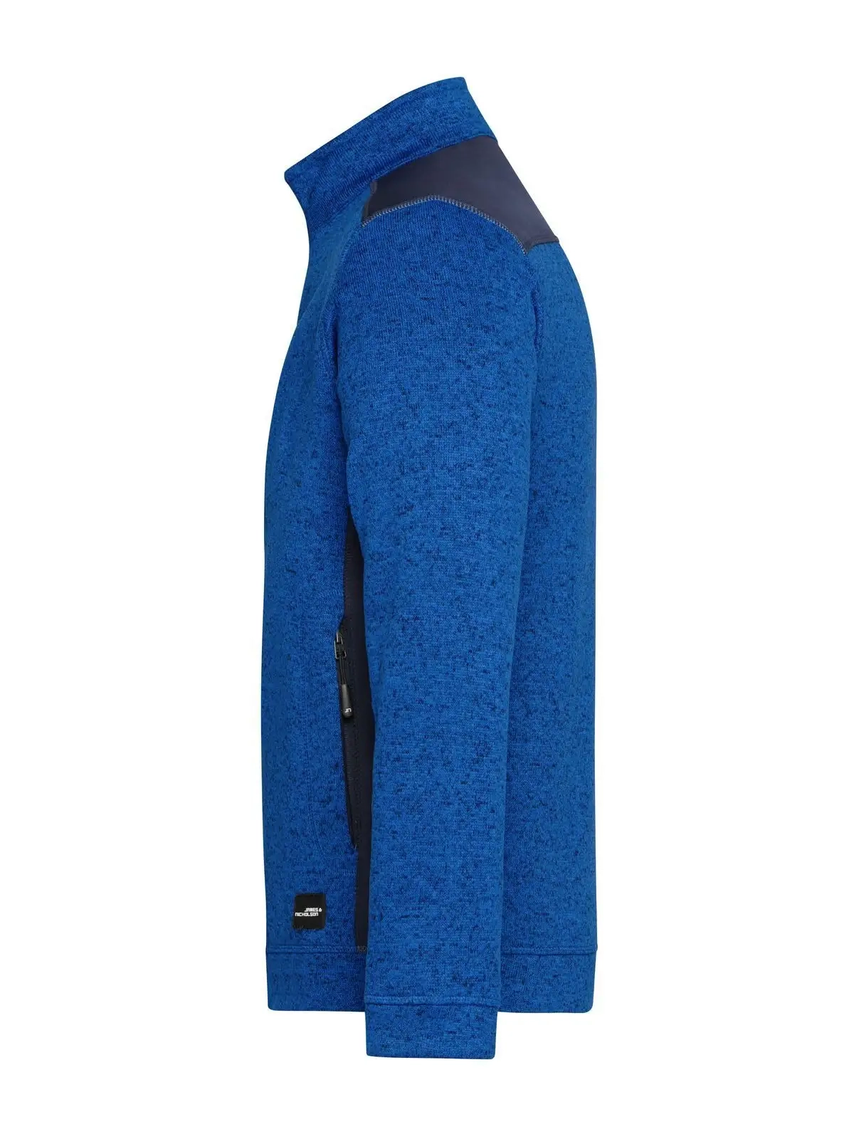 Immagine Men's Knitted Workwear Fleece Jacket - Strong