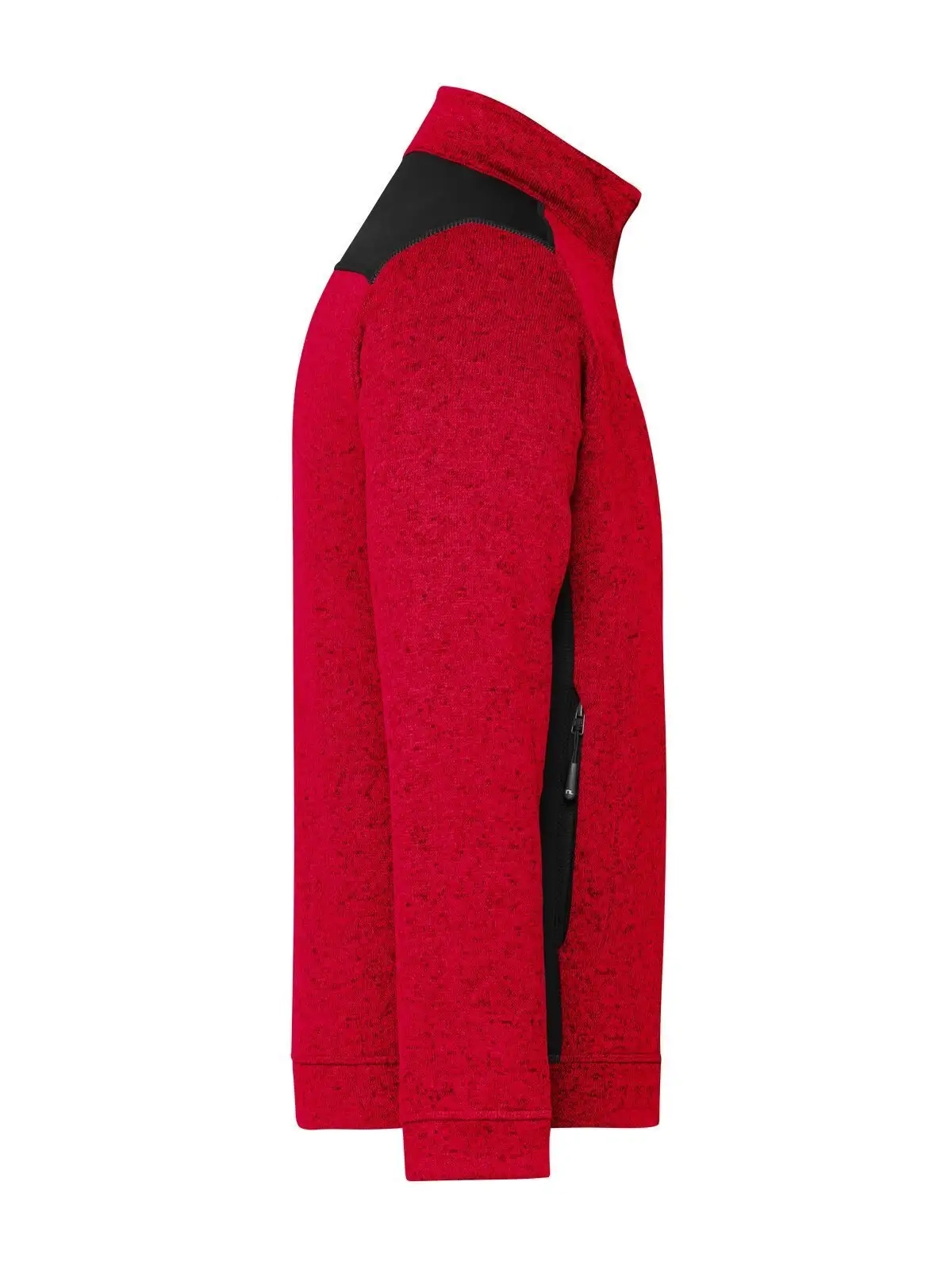 Immagine Men's Knitted Workwear Fleece Jacket - Strong