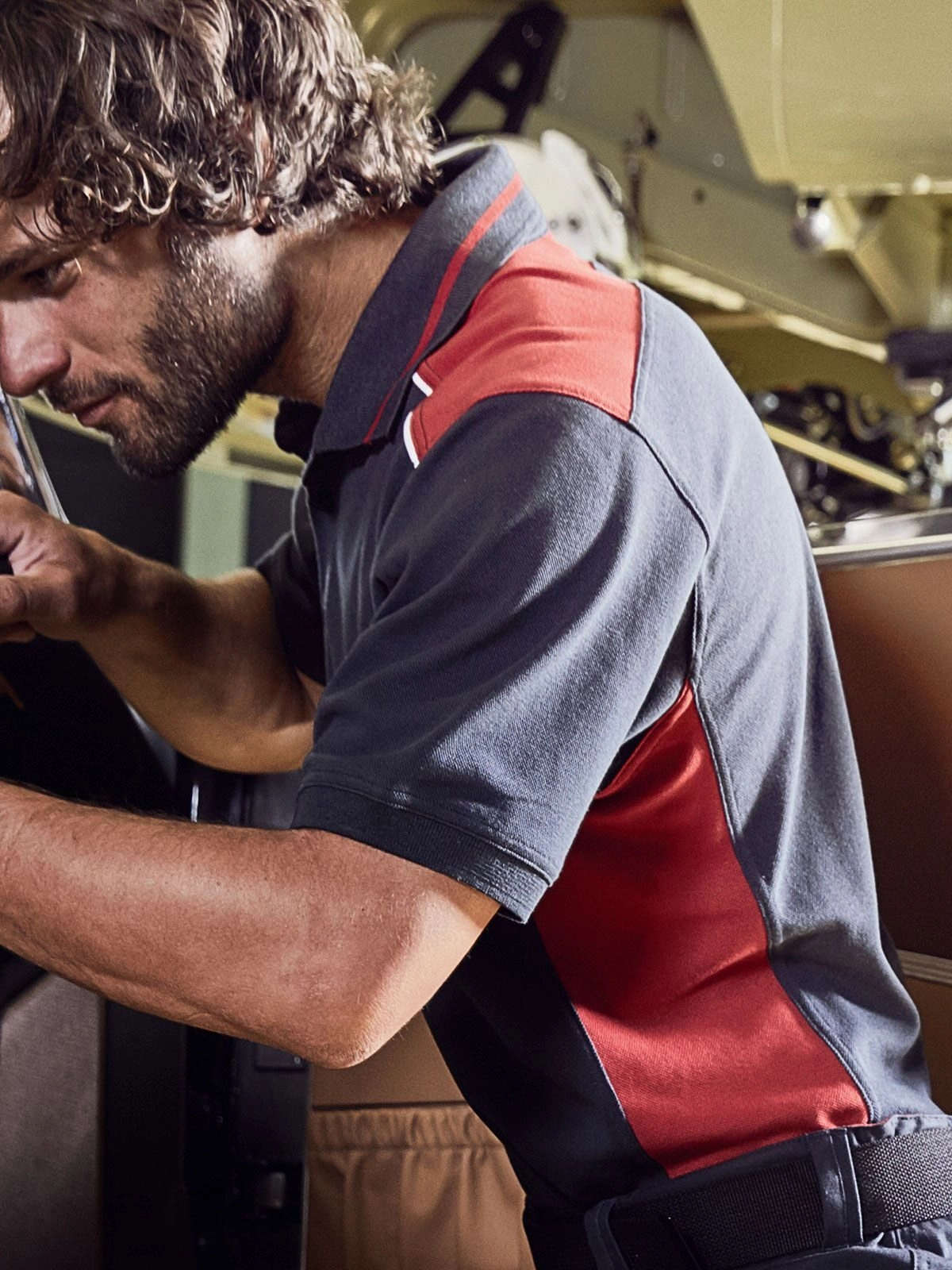 Immagine Men's Workwear Polo - Color