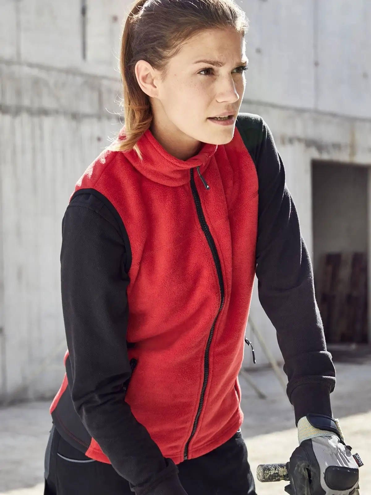 Immagine Ladies' Workwear Fleece Vest - Strong