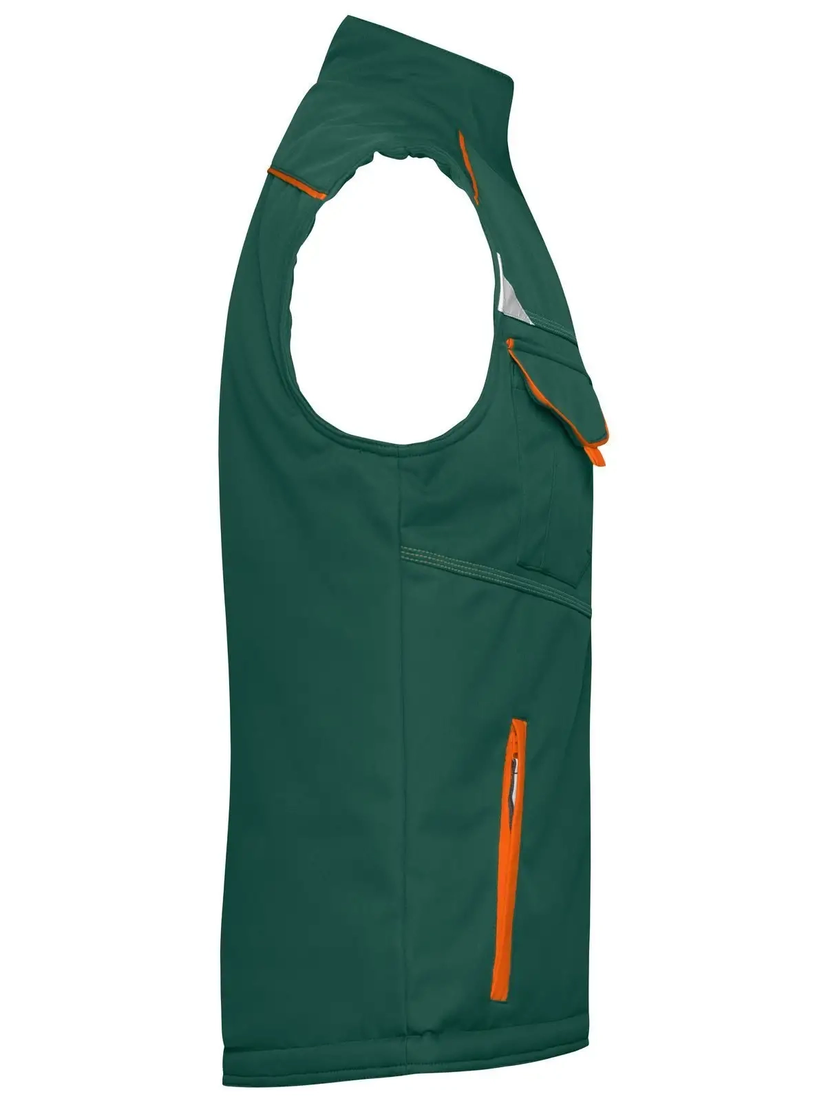 Immagine Workwear Softshell Padded Vest - Color