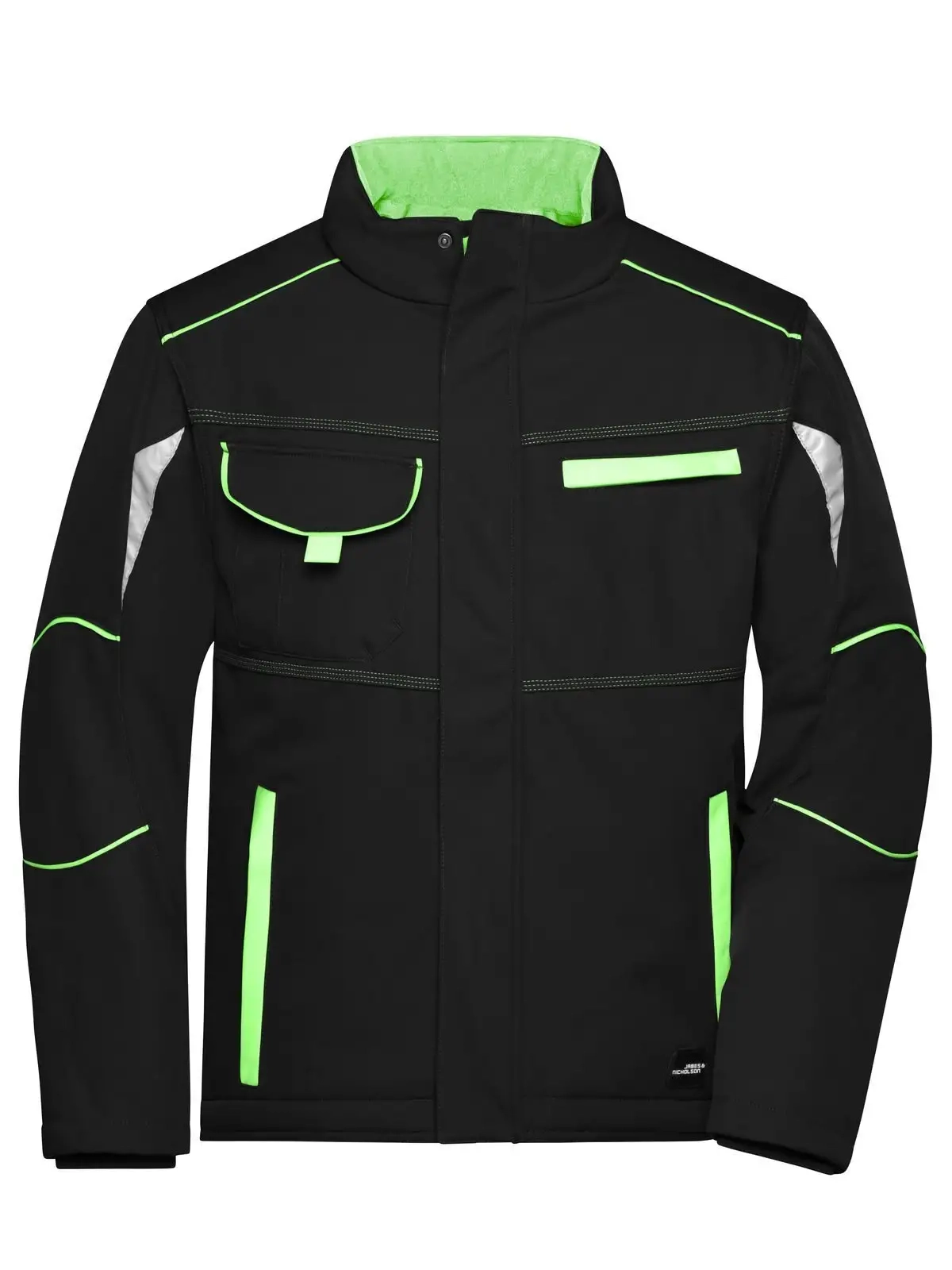 Immagine Workwear Softshell Padded Jacket - Color