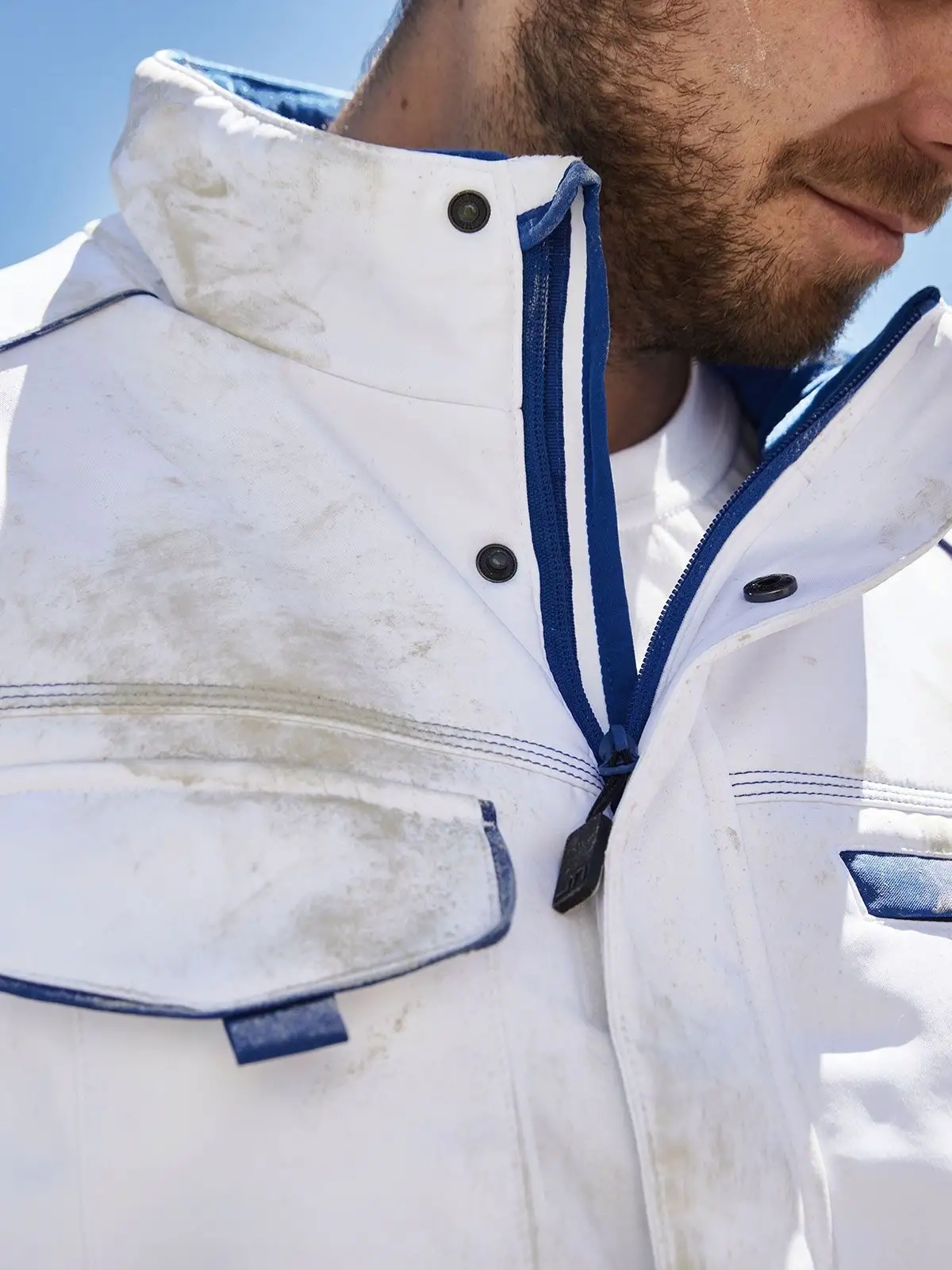 Immagine Workwear Softshell Padded Jacket - Color