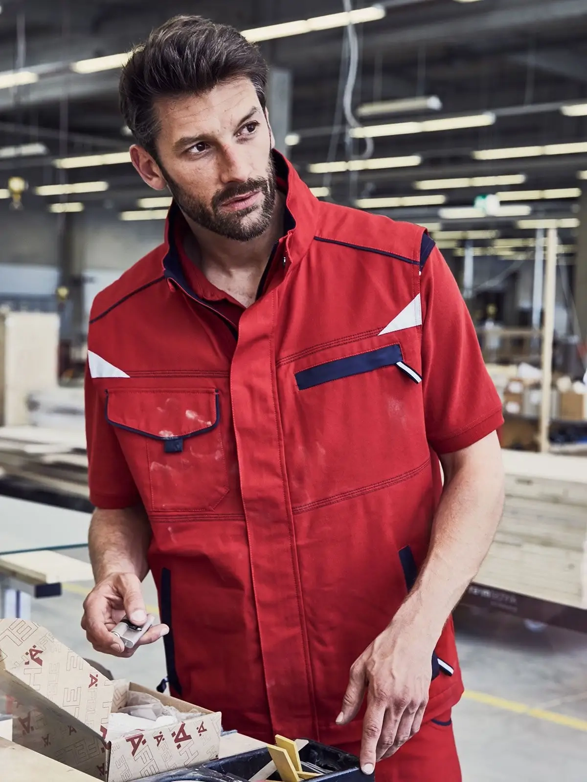 Immagine Workwear Vest - Color