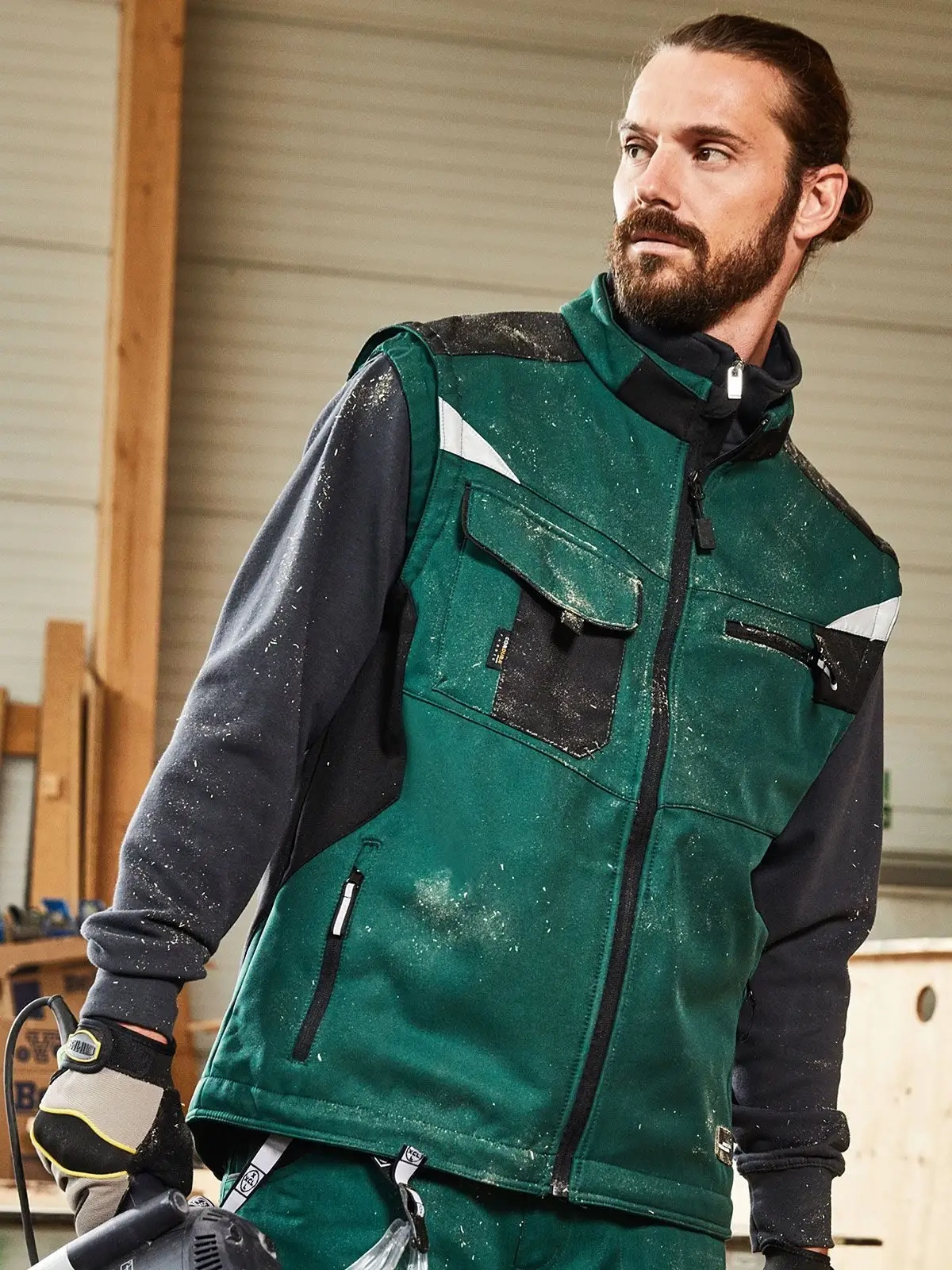 Immagine Workwear Softshell Vest - Strong