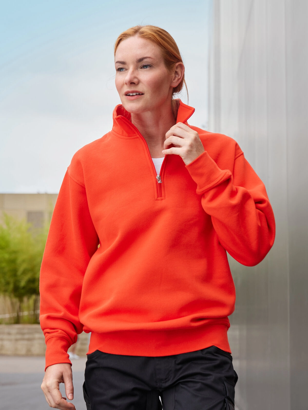 Immagine Workwear Half Zip Sweat