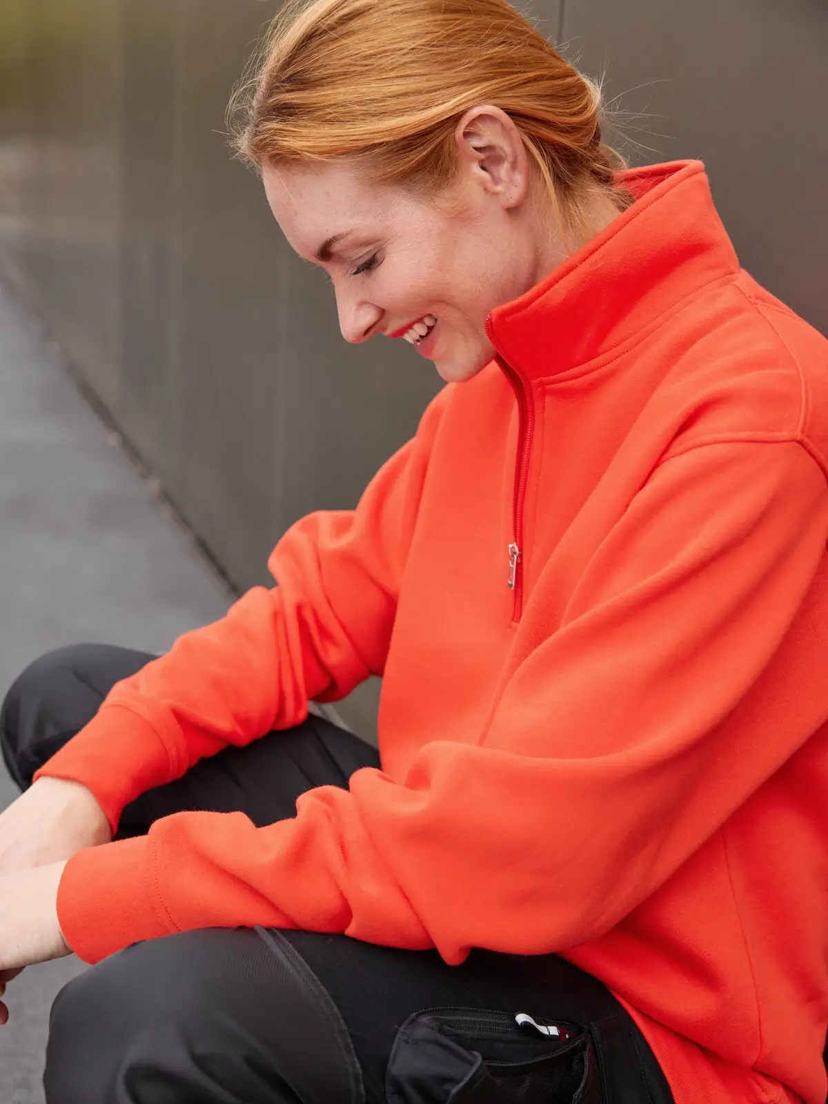 Immagine Workwear Half Zip Sweat